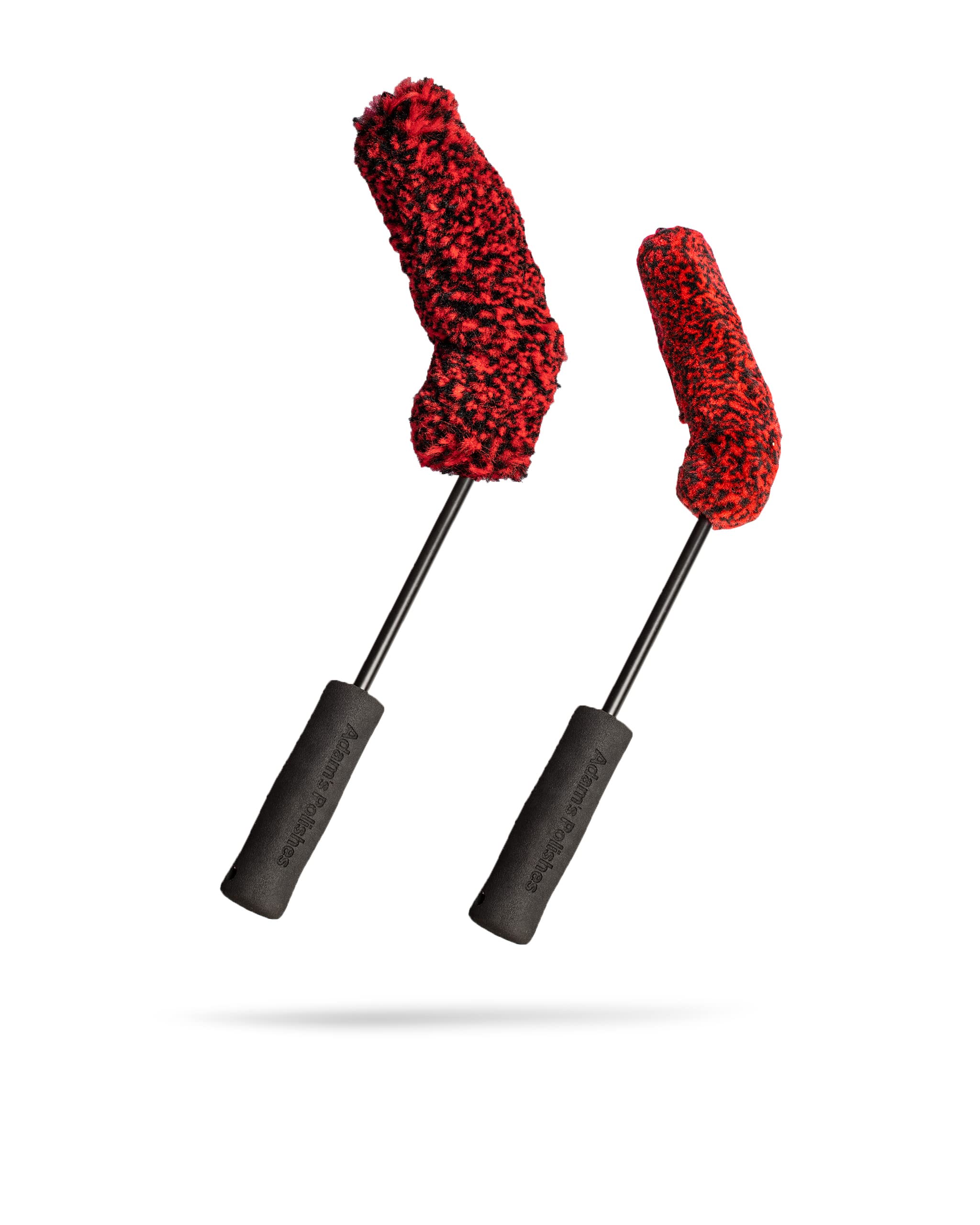 Adam's Polishes Adjustable Wheel Brush with Soft Wool Fibers - Heavy Duty Rim Cleaning Tool for Brake Dust & Dirt Removal - Perfect for Car, Boat, RV, Bike & Motorcycle Wheels - Restores Shine While Washing