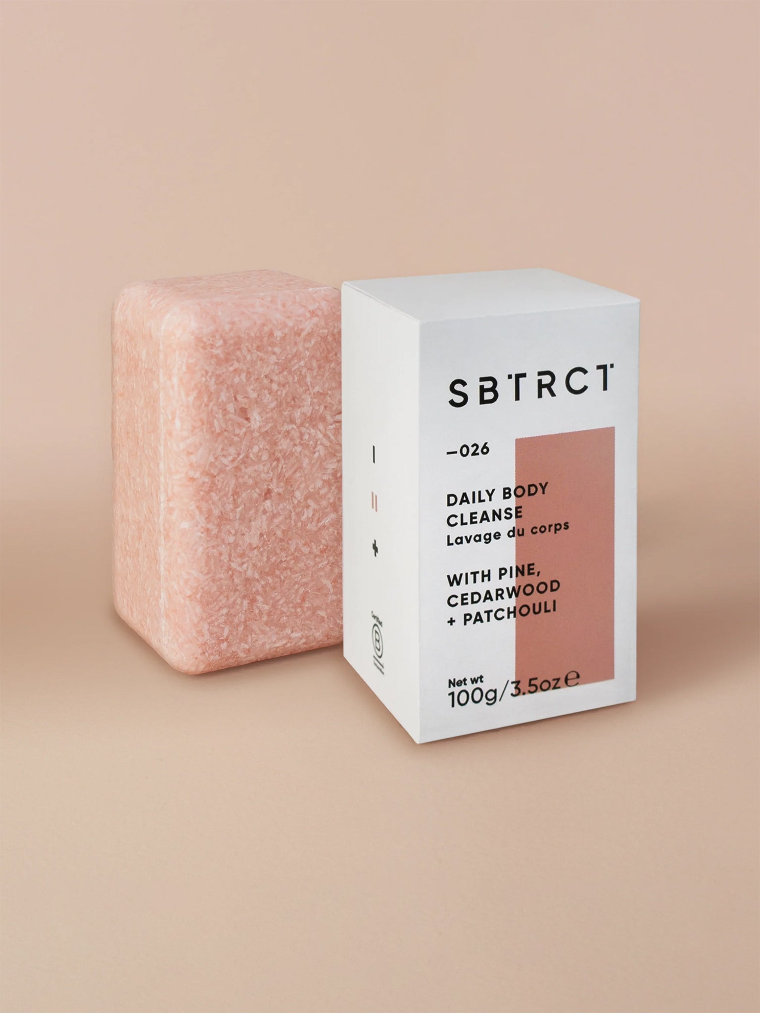 SBTRCT Daily Body Cleanse - Natural & Refreshing Body Wash for Sensitive Skin | Gentle Cleansing for Daily Shower & Post-Workout | Vegan & Cruelty-Free Skincare