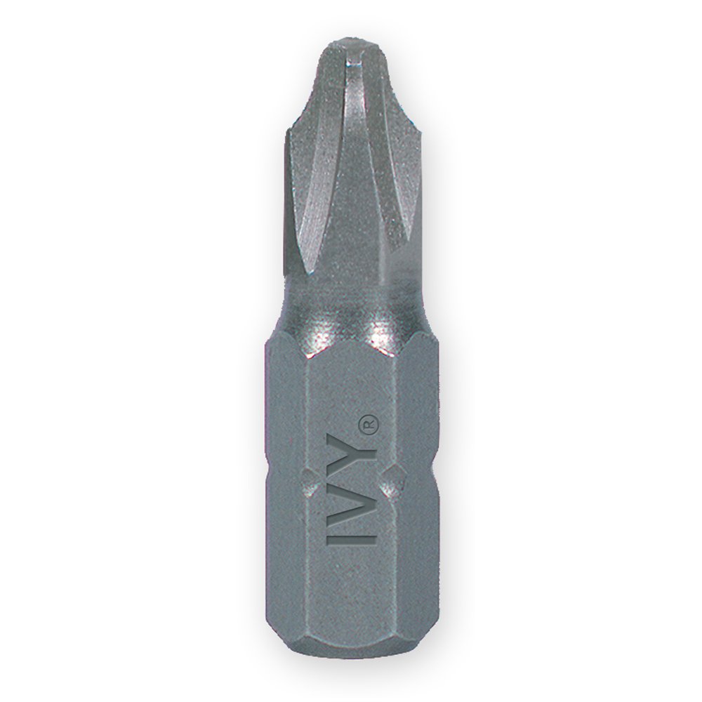 IVY Classic 45970 1-Inch #2 Phillips/Square Bit Impact Plus Screwdriver Bits - 150-Piece Bulk Pack for Drills & Power Tools | Ideal for Construction, Woodworking & DIY Projects