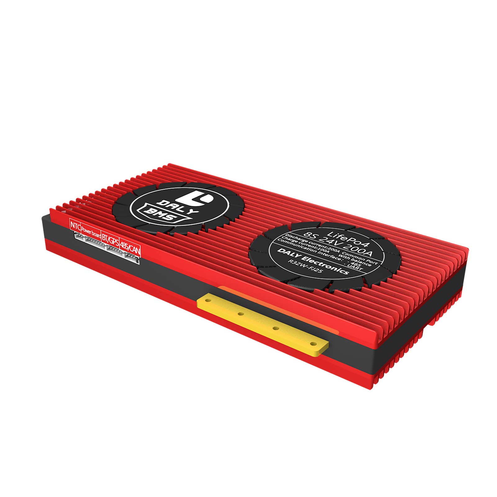 DALY Smart BMS 24V 200A 8S LiFePo4 Battery Management System with Bluetooth, UART, RS485 & CAN - for 3.2V Lithium Batteries, Solar Power Systems, Off-Grid Applications & Energy Storage Solutions