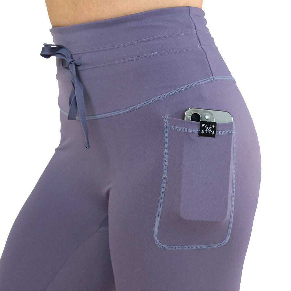 Omni Leggings for Women - High Waist Yoga Pants, Purple Ash Color - Perfect for Yoga, Running, Gym & Lounge Wear