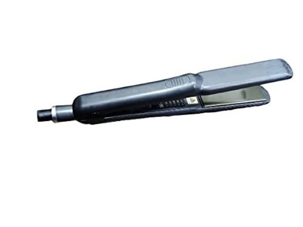 HGNOVA V208 Professional Hair Straightener - Gray | 1 Inch Flat Iron for Smooth & Shiny Hair | Perfect for Home & Salon Styling