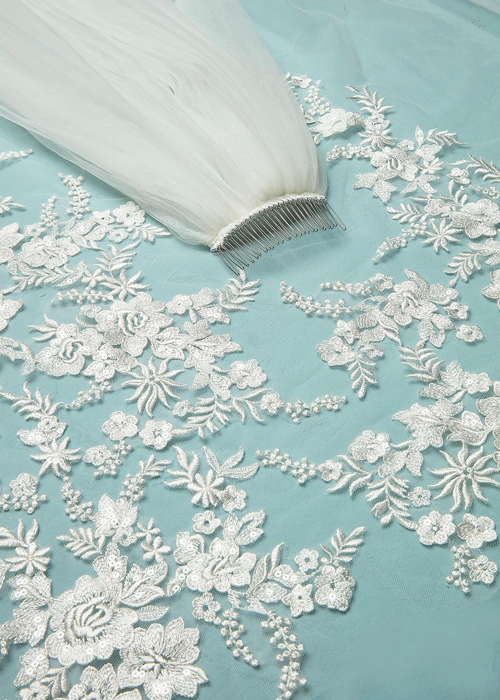 Alice Veil - Elegant Lace Wedding Veil with Comb | Perfect for Brides, Bridesmaids & Formal Occasions | Ideal for Weddings, Prom & Special Events