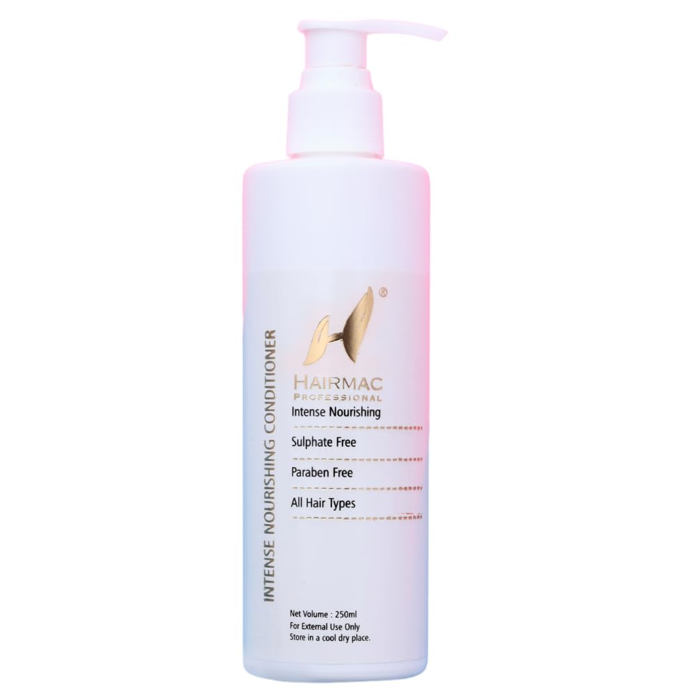 Hairmac Sulfate Free Conditioner 250ml - Hydrating & Nourishing Hair Treatment for Dry, Damaged Hair - Perfect for Daily Use & Color-Treated Hair