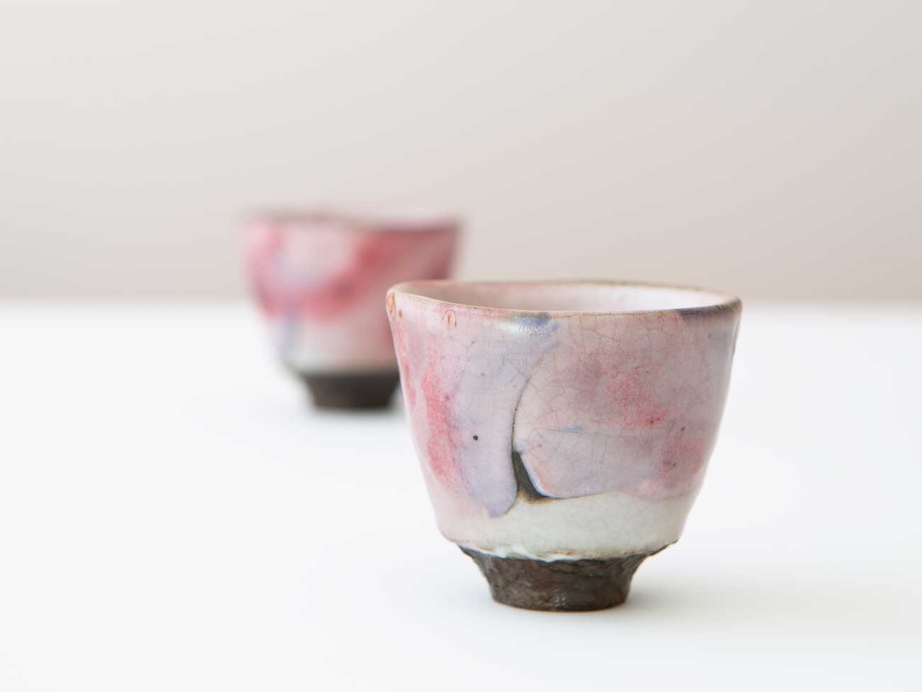 Elegant Blush Pink Coffee Mugs Set of 2 - Ceramic Tea Cups with Handle for Home, Office, or Gift - Perfect for Morning Coffee, Afternoon Tea, and Cozy Moments
