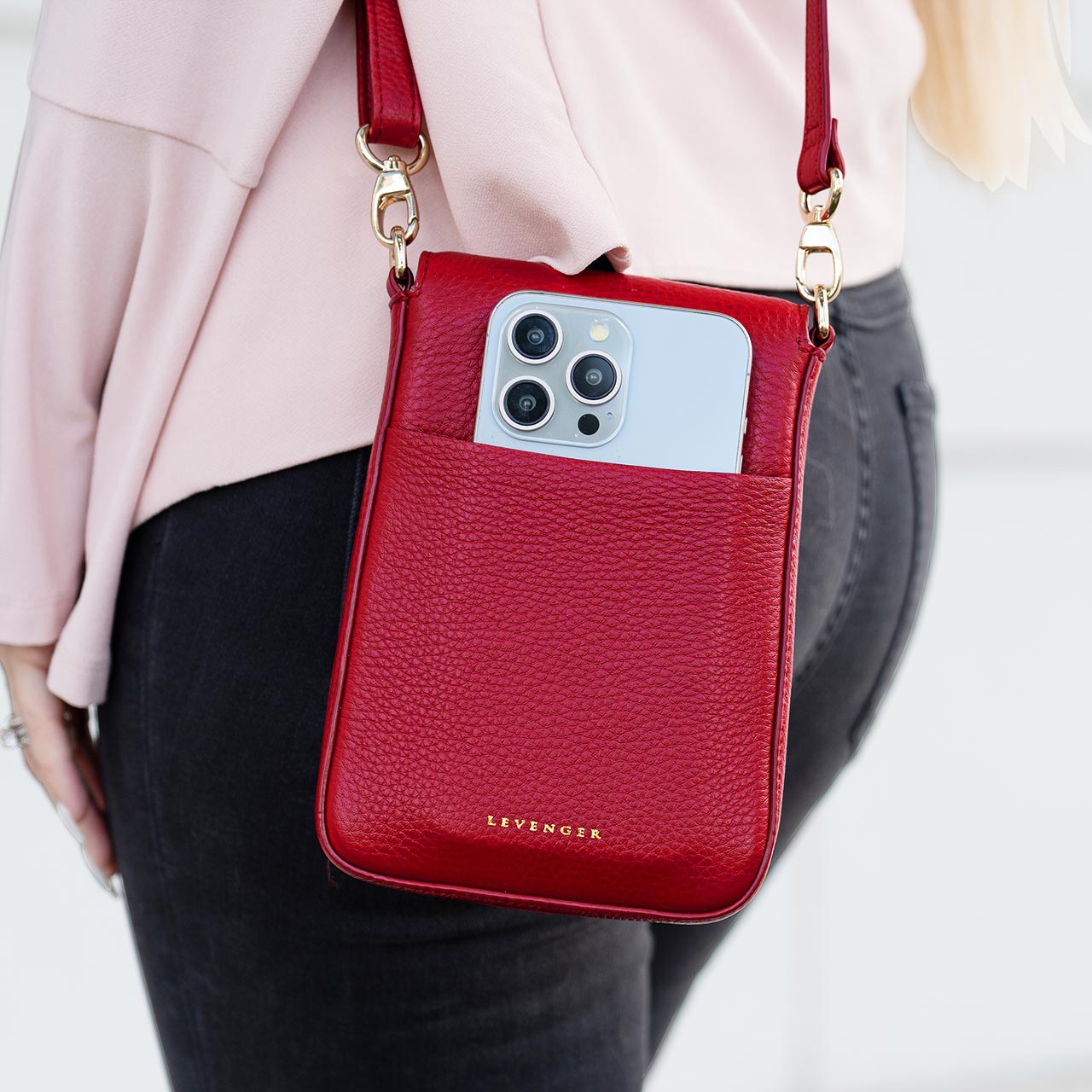 Carrie Go Lightly Crossbody Bag for Women - Stylish & Lightweight Leather Shoulder Purse - Perfect for Travel, Shopping & Everyday Use