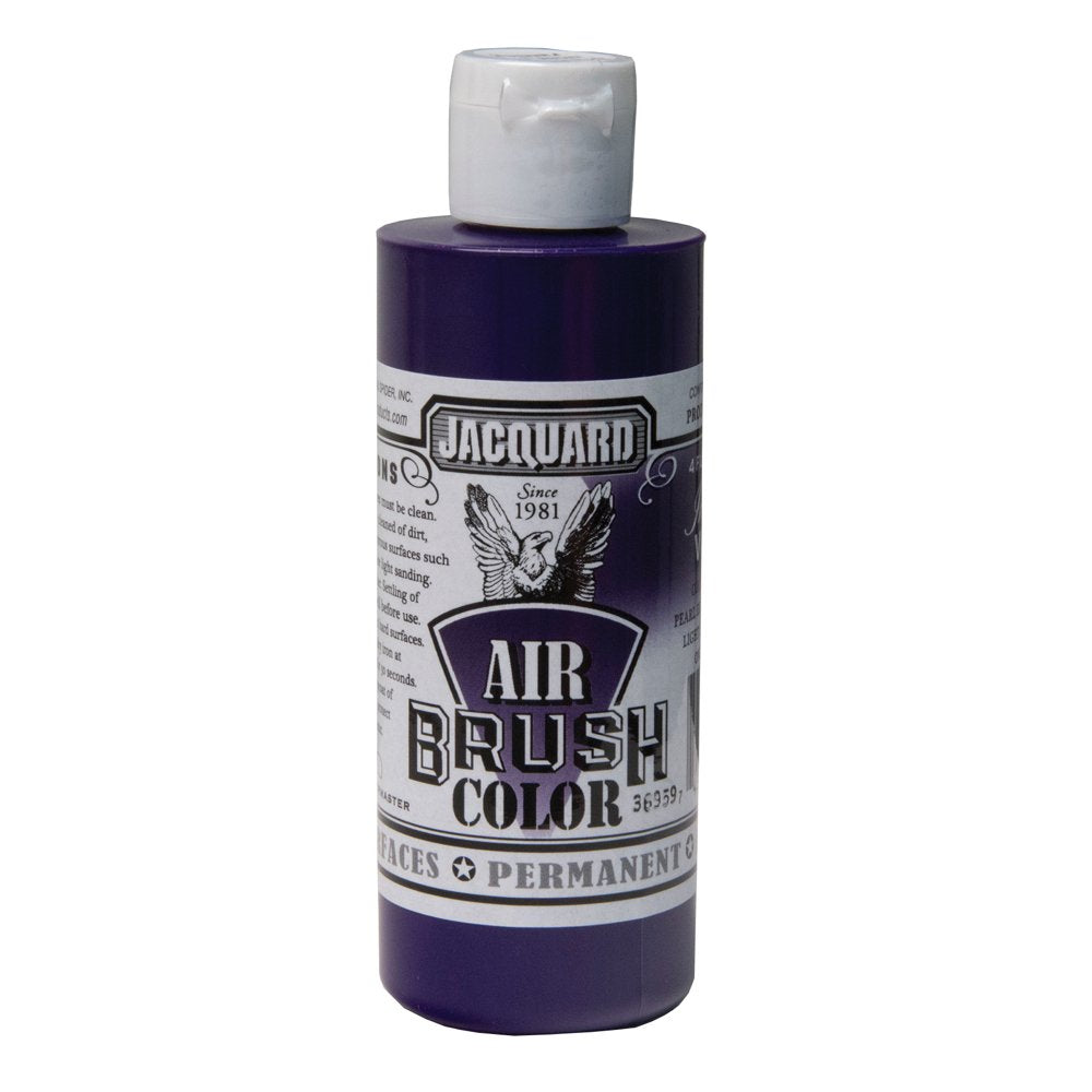 JACQUARD Airbrush Color Iridescent Series - Premium Metallic Paint for Art, Crafts & DIY Projects - Perfect for Canvas, Fabric, and Mixed Media Artwork