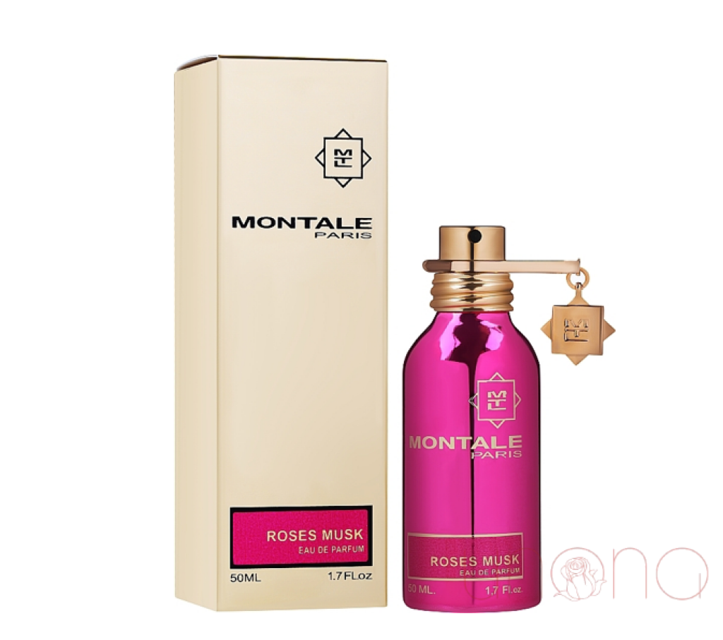 Montale Roses Musk Eau de Parfum for Women - Floral Musk Perfume with Rose Notes | Perfect for Date Nights, Special Occasions & Daily Wear