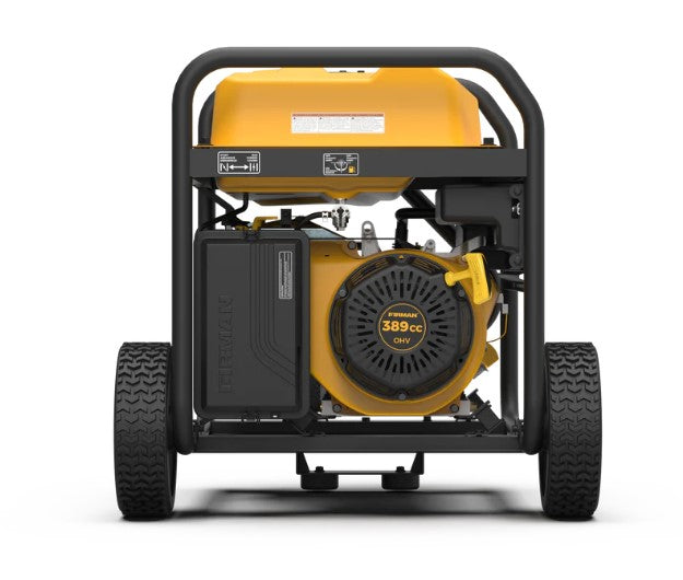 Firman P06701 6700W/8350W Portable Gas Generator with 30 Amp 120V/240V Recoil Start - Ideal for Home Backup Power, Camping & Outdoor Activities