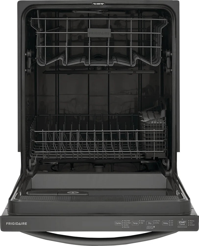 Frigidaire FDPH4316AD 24-Inch Built-In Dishwasher - Black Stainless Steel | Energy Star Certified | Quiet Operation | Perfect for Small to Medium Kitchens