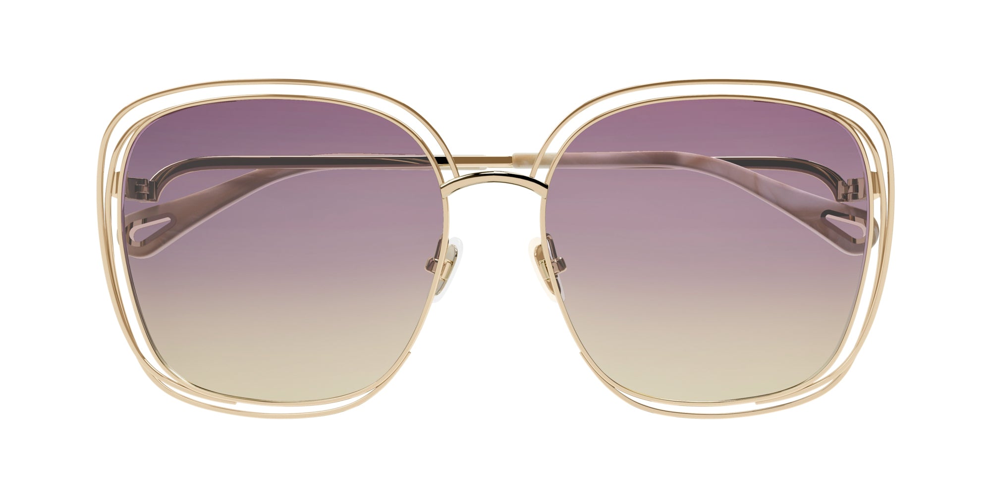 Chloe CH0077SK Women's Fashion Sunglasses - UV Protection, Stylish & Lightweight for Outdoor Activities, Travel & Beach