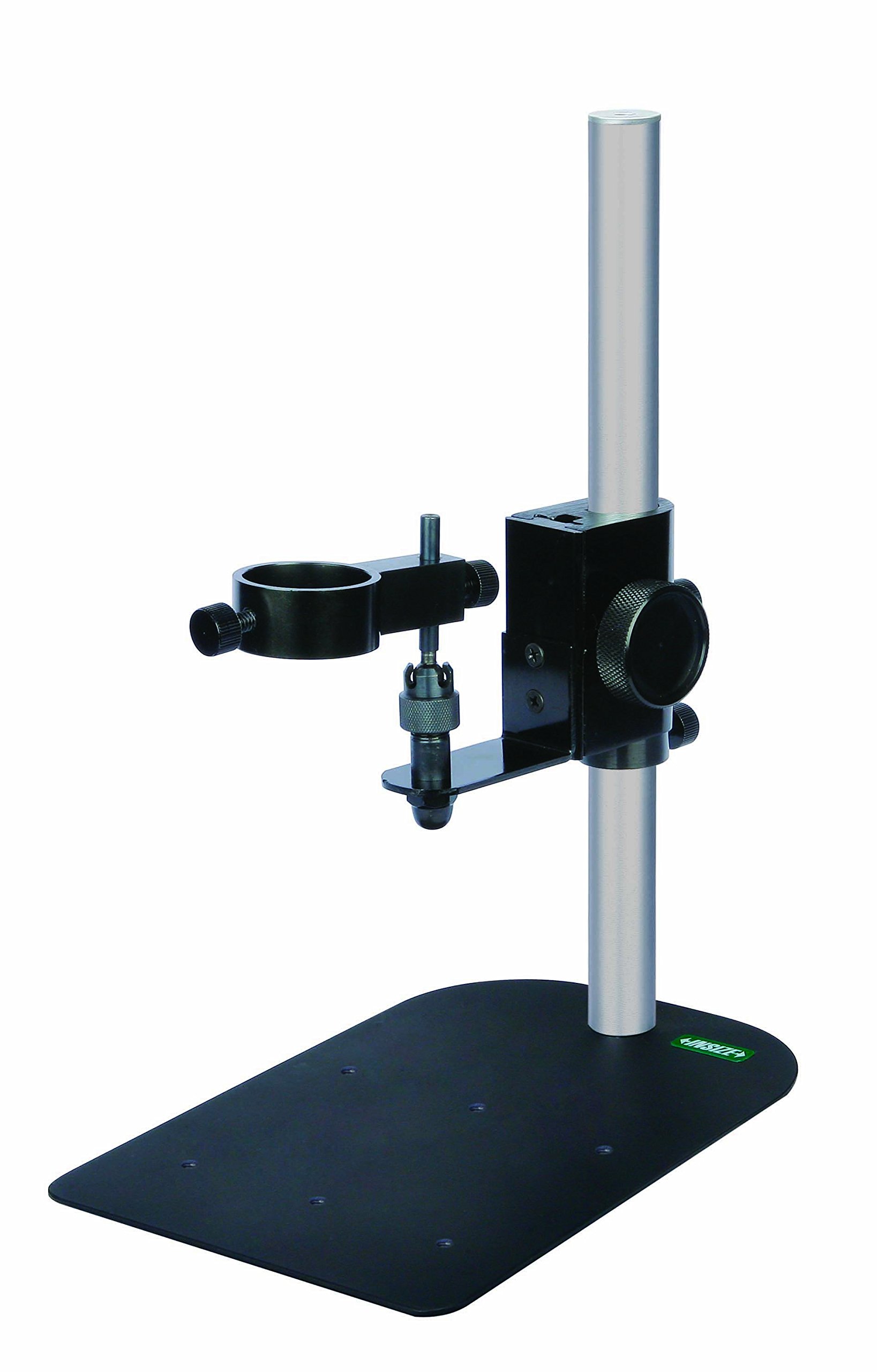 INSIZE ISM-WSTD Universal Stand for Digital Microscope - Adjustable Height Microscope Holder for Precision Inspection, Jewelry Making, PCB Repair & Scientific Research
