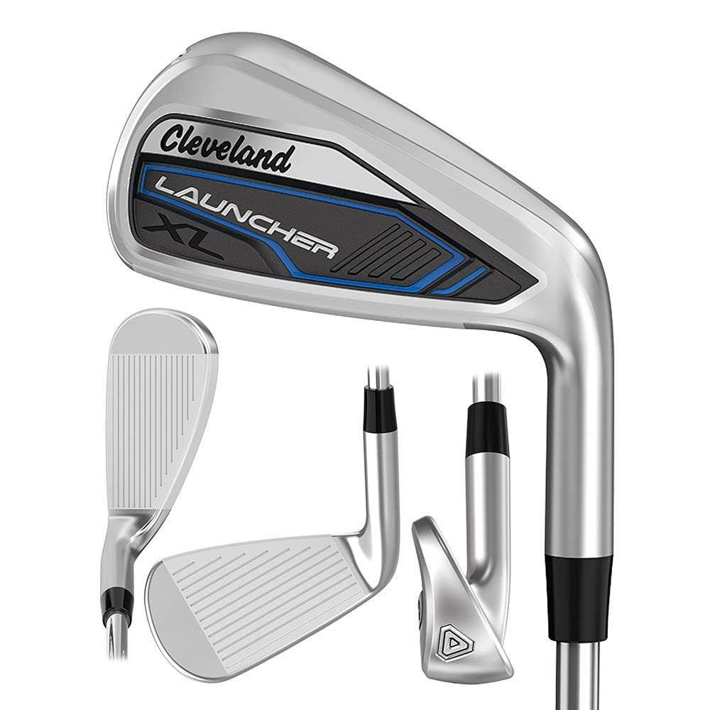 Cleveland Launcher XL Iron Set - Premium Golf Clubs for Men & Women - High Performance Forgiveness & Distance - Perfect for Beginners & Advanced Players on the Course