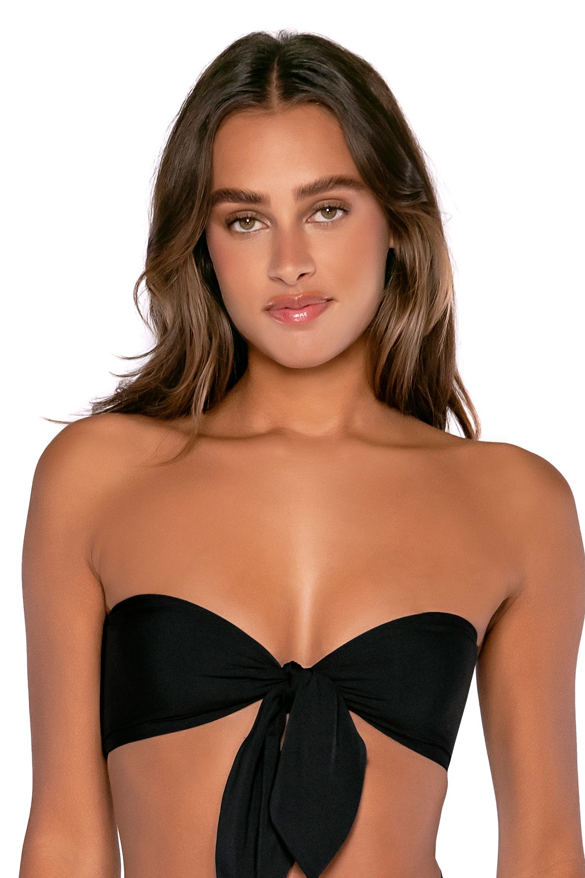 B Swim Black Out Eloise Bikini Top - Sexy Adjustable Triangle Bikini Top for Women - Perfect for Beach, Pool, and Summer Vacations