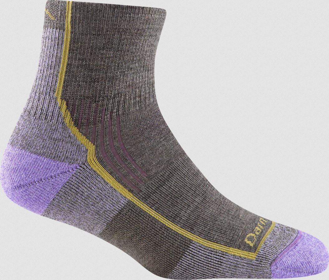 Darn Tough 1958 Hiker Quarter Midweight Cushion Socks for Women - Hiking, Trekking & Outdoor Adventures
