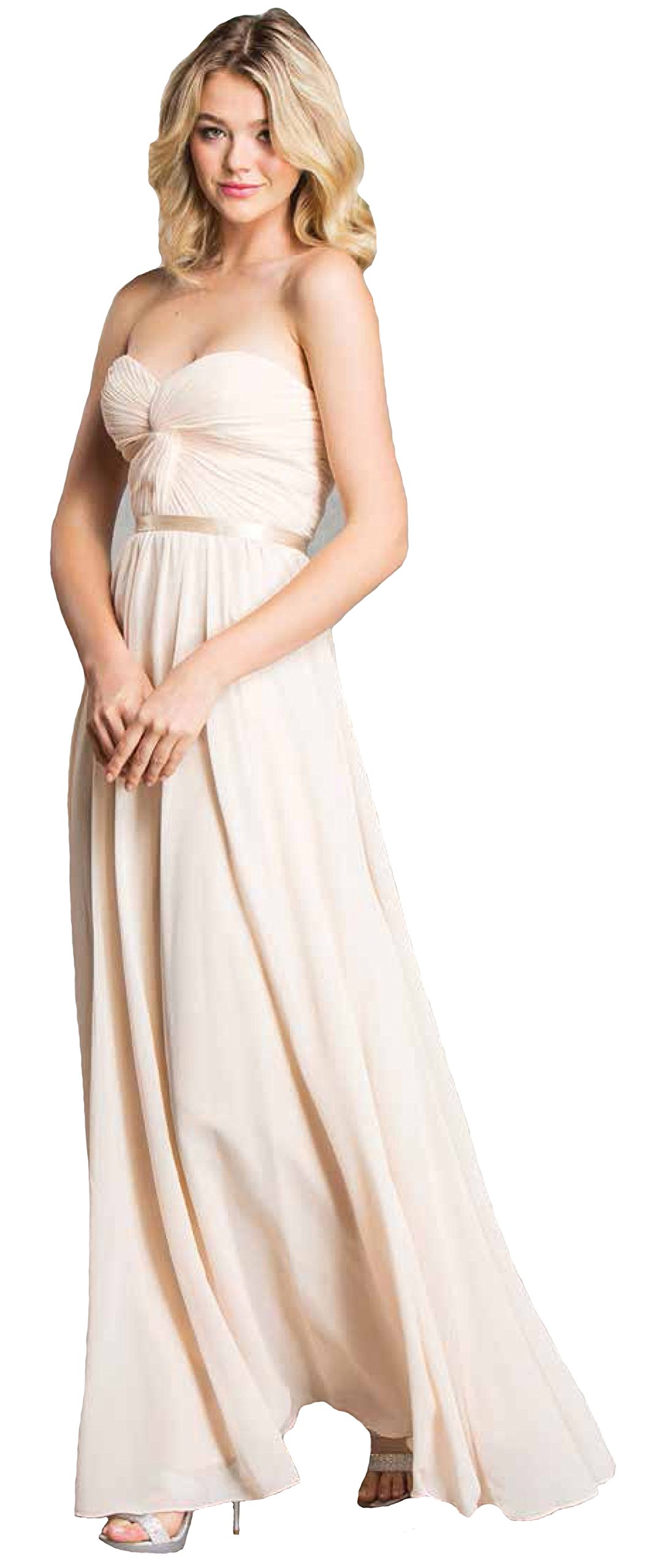 Elegant Strapless Sweetheart Neckline Pleated Prom Dress for Women | Formal Evening Gown for Homecoming, Wedding & Special Occasions