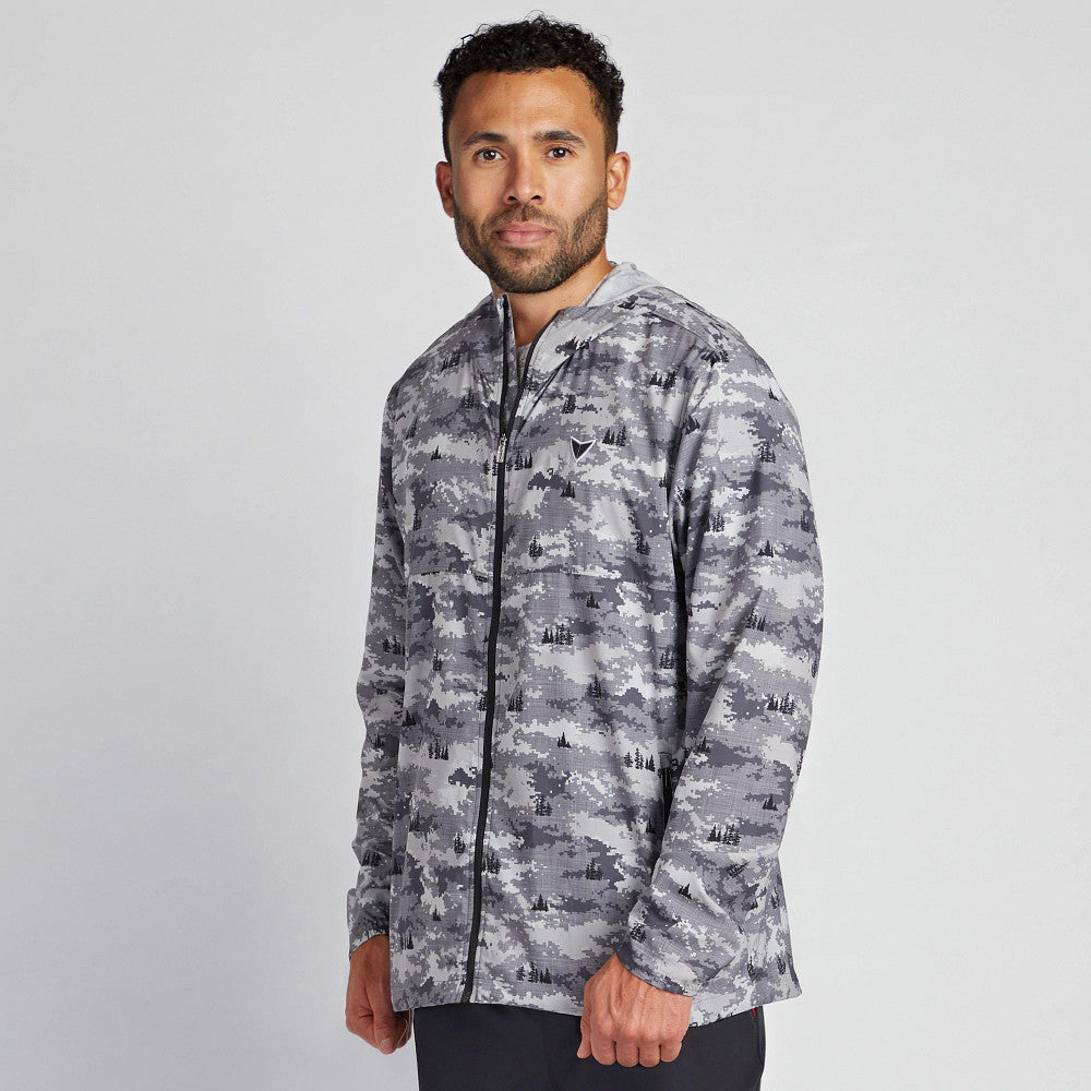 Men's KORSA Haven Run Jacket - Lightweight Waterproof Windbreaker for Outdoor Running, Hiking & Travel - Perfect for All-Weather Activewear