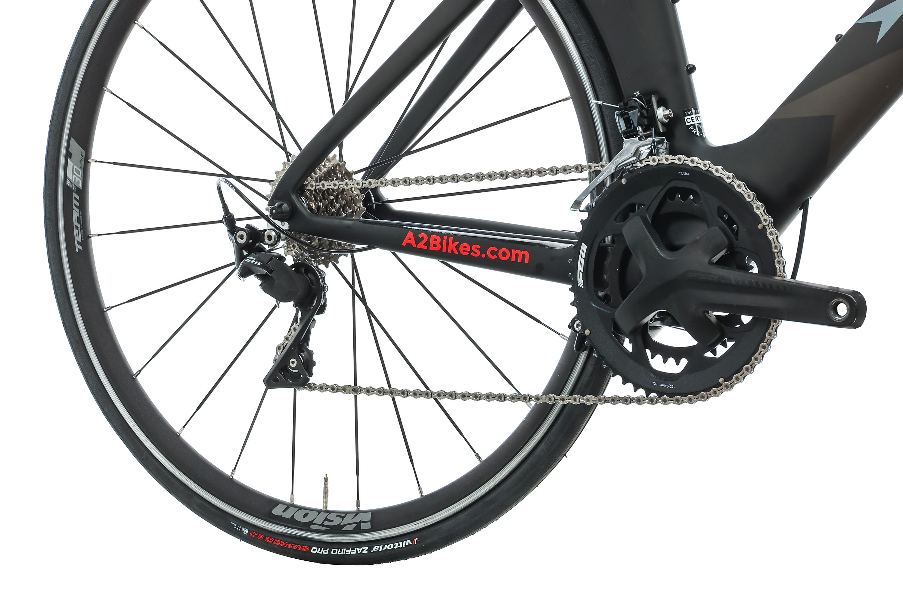A2 Bikes Speed Phreak Triathlon Road Bike 2019 - Large Size for Men & Women | Lightweight Carbon Frame for Racing & Endurance Training