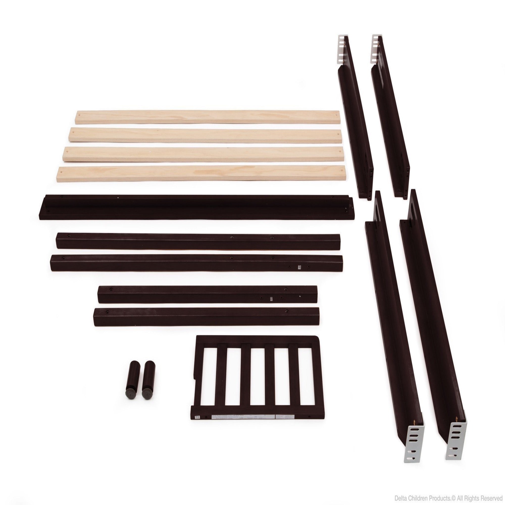 Convertible Crib to Changer Kit - Safe & Easy Nursery Furniture Conversion for Baby Room - Perfect for Newborns & Toddlers