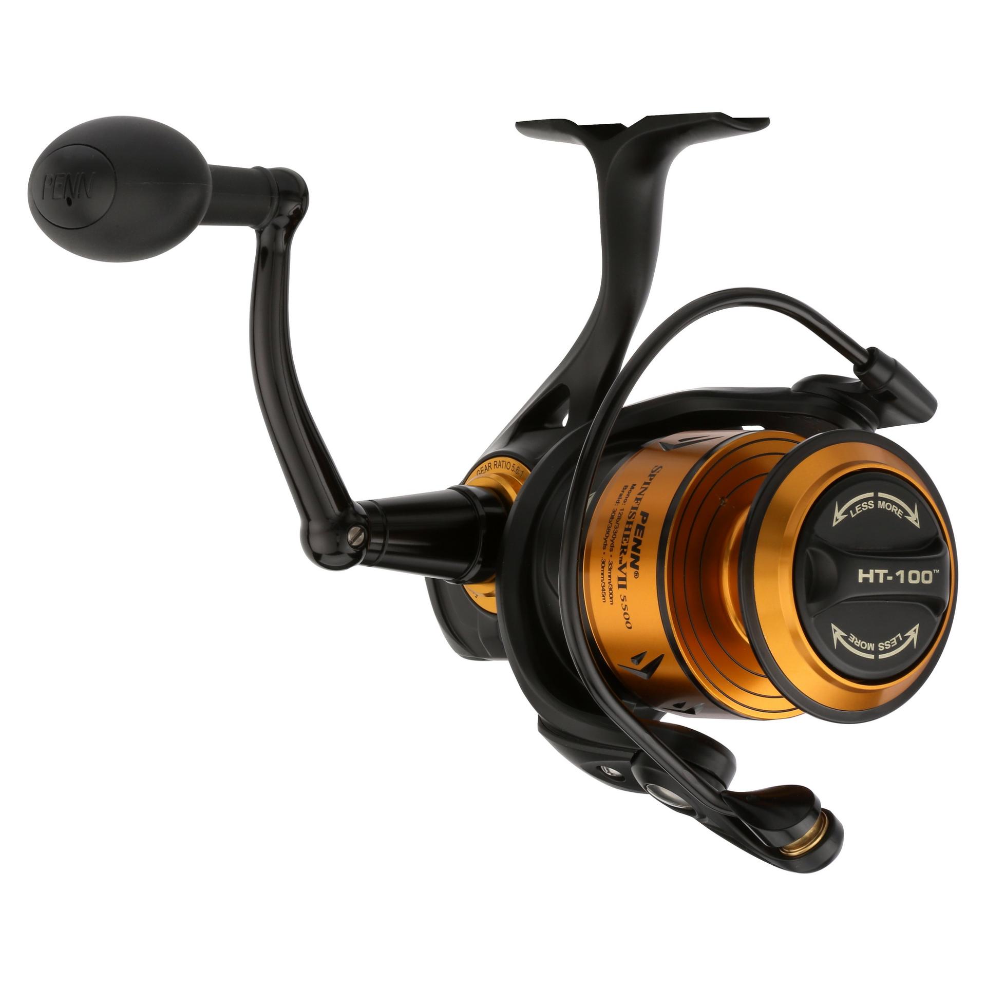 Penn Spinfisher VII Spinning Fishing Reel - Saltwater & Freshwater, 7+1 Shielded Bearings, Waterproof - Perfect for Surf, Pier, and Offshore Fishing