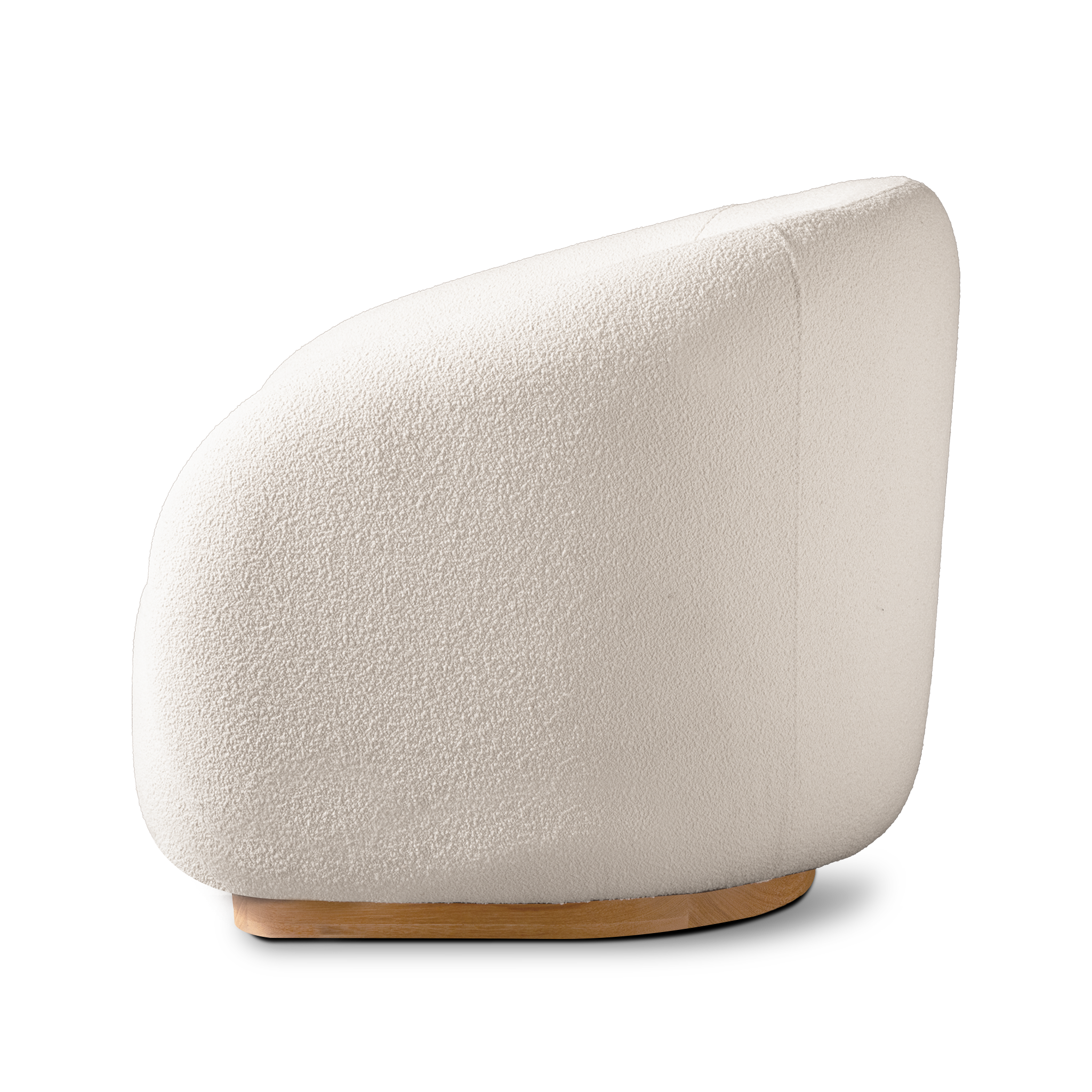 Como Swivel Lounge Chair - 360-Degree Rotating Modern Accent Chair for Living Room, Bedroom, or Office - Perfect for Relaxing, Reading, and Entertaining Guests