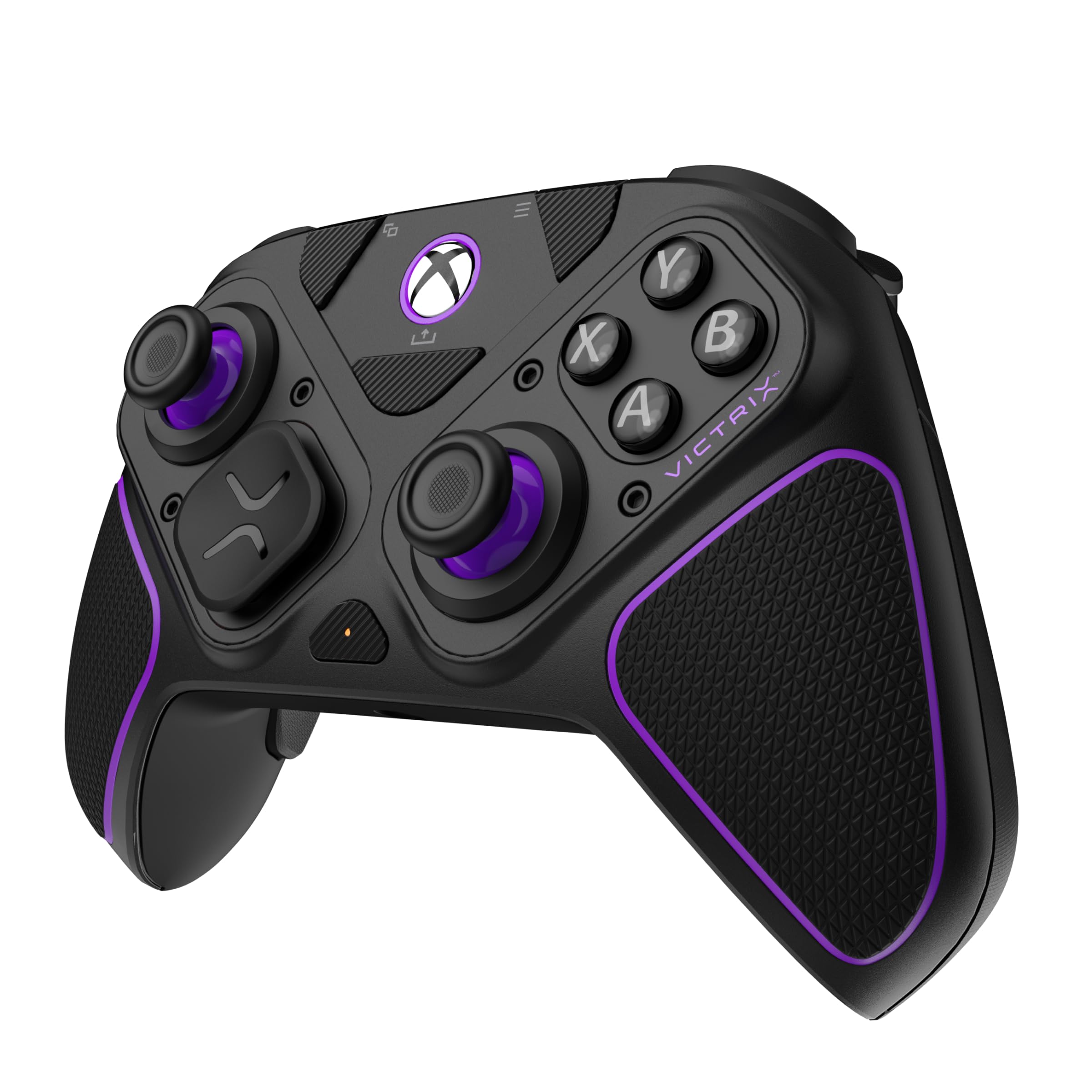 Victrix Pro BFG Wireless Gaming Controller for Xbox Series X|S, Xbox One & Windows 10/11 - Modular Gamepad with Dolby Atmos, Remappable Buttons, Custom Triggers - Perfect for Competitive Gaming & PC Gaming (Renewed, Black)