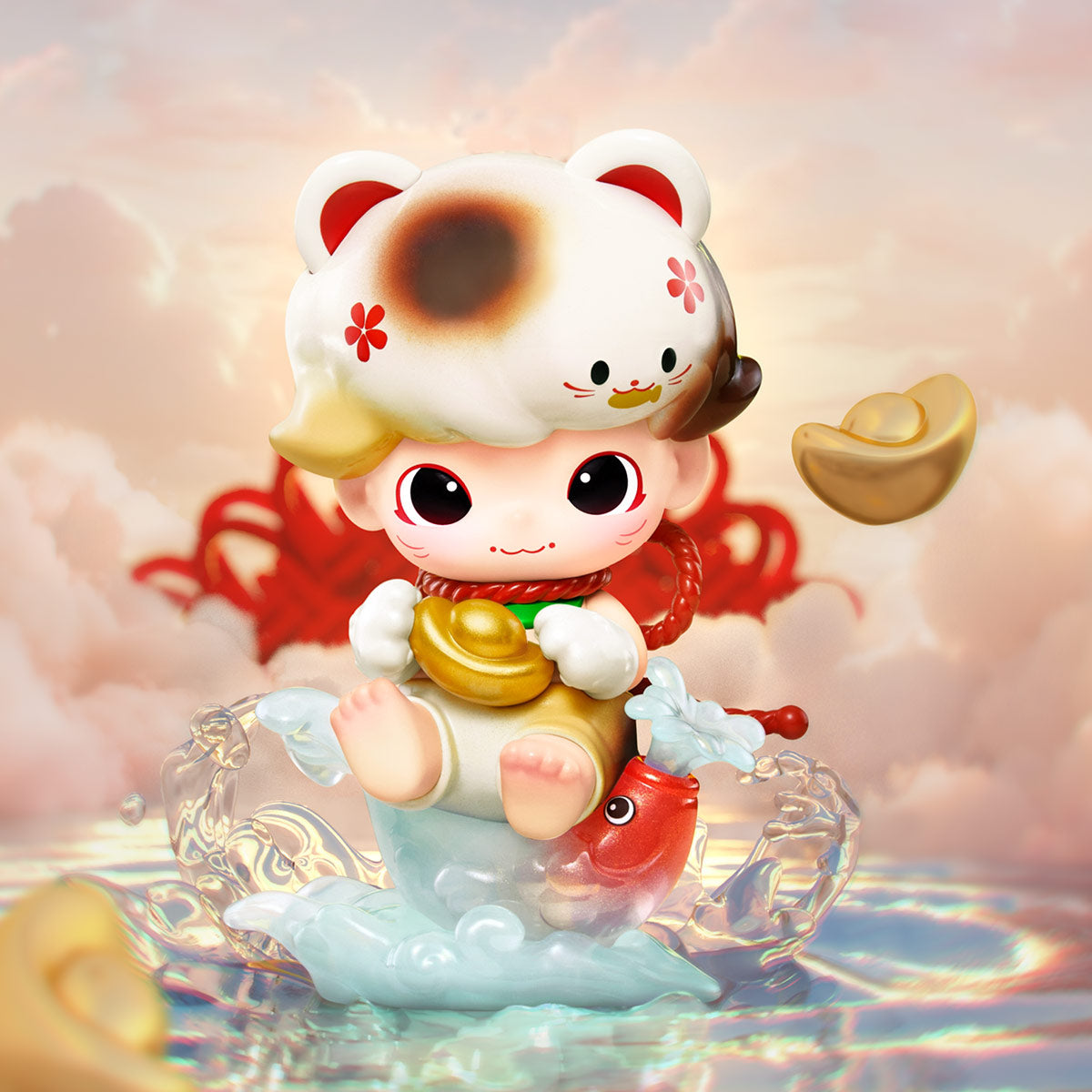 Dimoo Weaving Wonders Series Collectible Figures - Cute Anime Style Blind Box Toys for Display, Gifts & Home Decor
