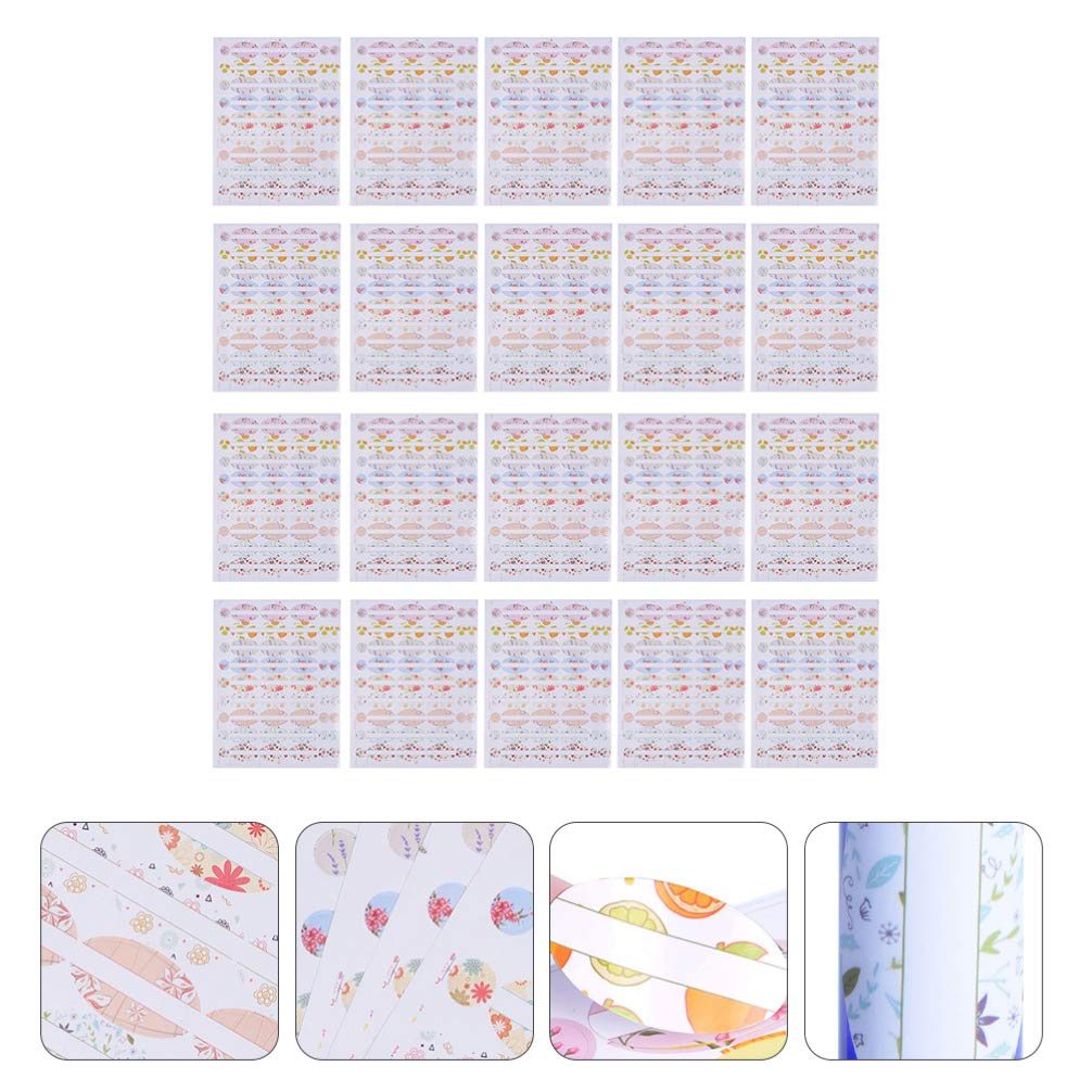 Lurrose 20pcs Essential Oil Bottle Stickers - Waterproof Cosmetic Labels for Roller Bottles, Alphabet Letter Stickers for DIY Aromatherapy, Handmade Soap & Skincare Products - Perfect for Organizing Essential Oils, Perfumes & Beauty Containers