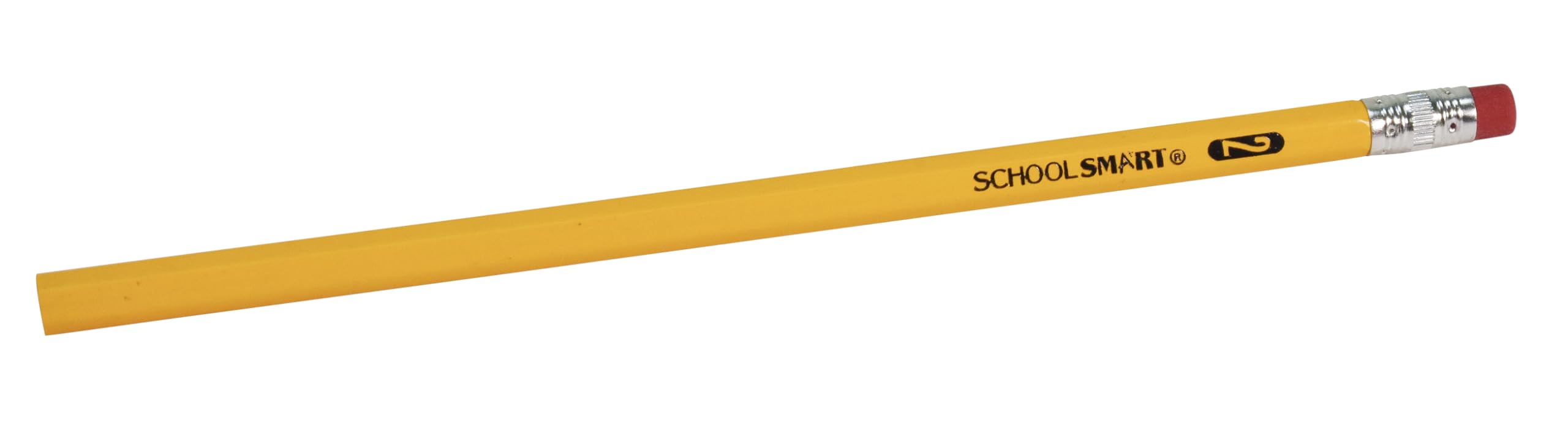 School Smart #2 Hexagonal Pencils - Pack of 144, Bulk Classroom Supplies for Teachers & Students - Perfect for Standardized Testing, Writing Practice & School Projects