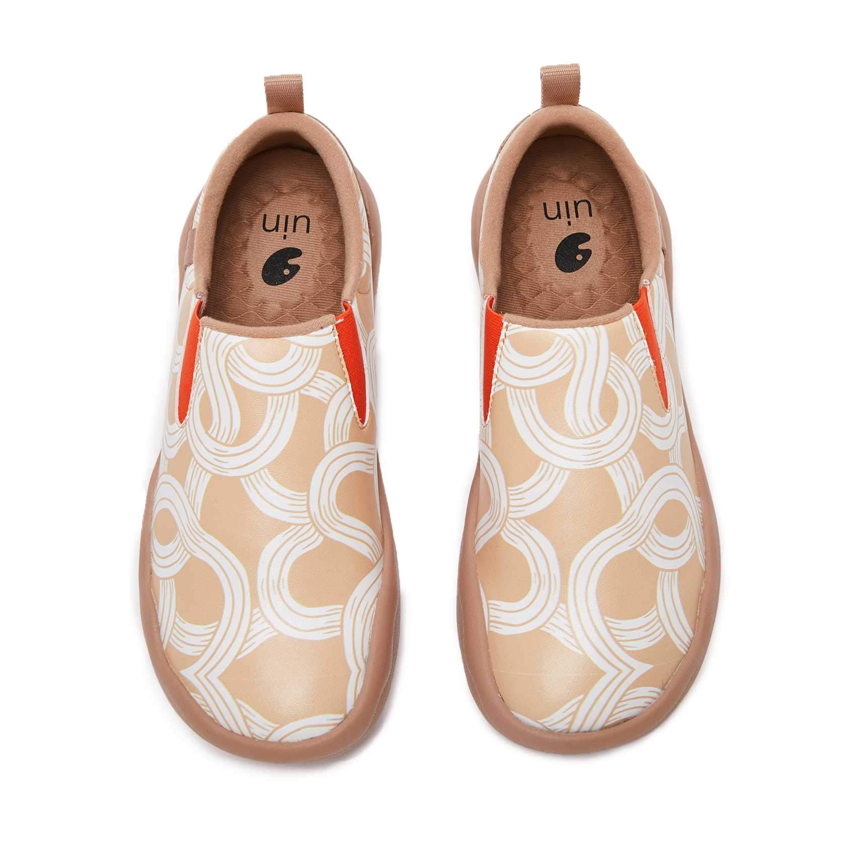 UIN Women's Slip-On Walking Shoes - Lightweight Travel Loafers with Microfiber Comfort for Casual Wear | Perfect for Travel, Work & Everyday Fashion Sneakers