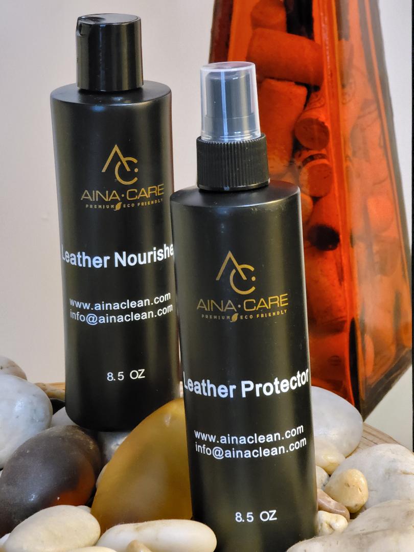 Premium Leather Care Kit - Conditioner, Cleaner & Protector for Car Seats, Furniture & Bags | Ultimate Leather Maintenance Set for Long-Lasting Shine & Protection