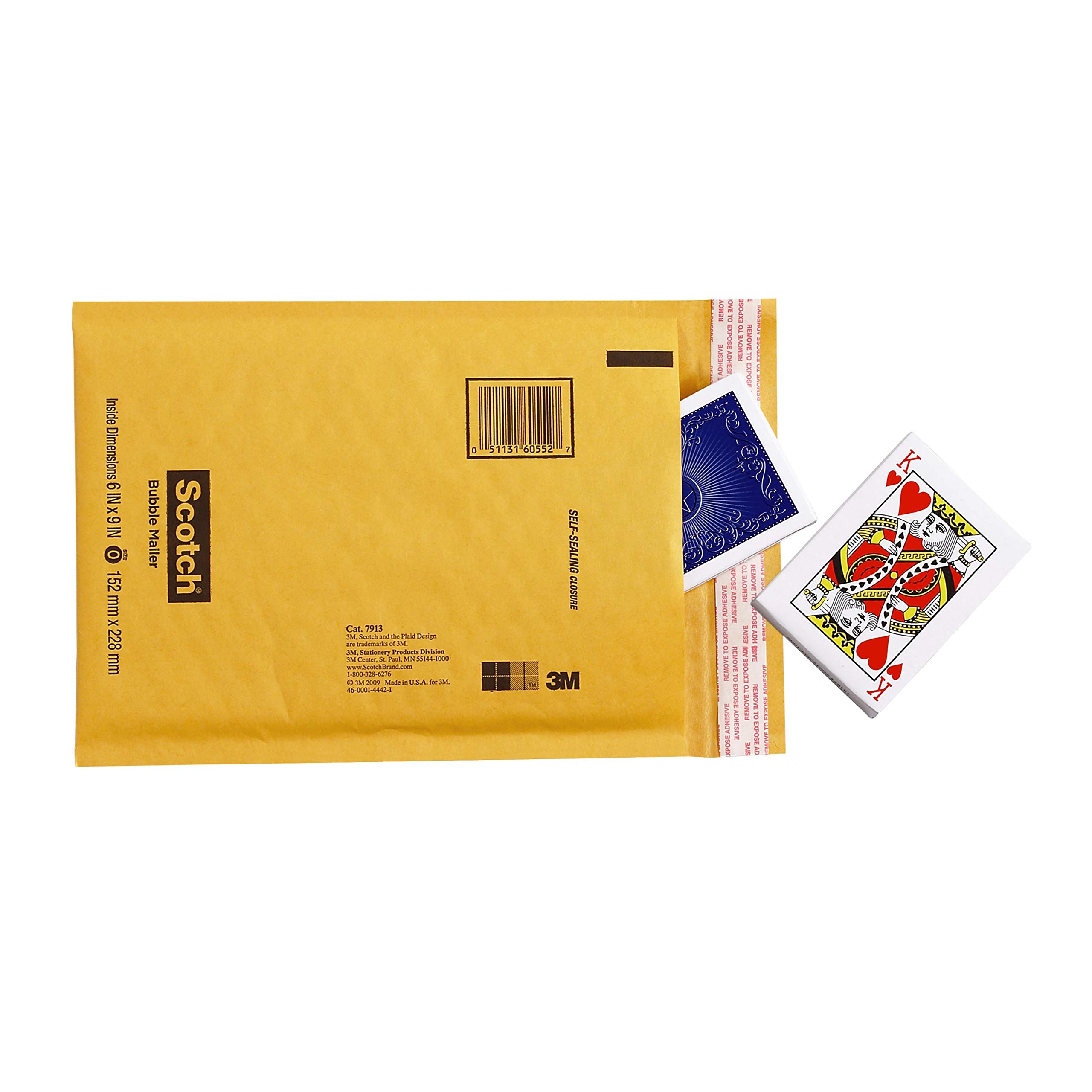 Scotch Bubble Mailer #4 (9.5x13.5 in) 10-Pack - Secure Shipping for Small Packages