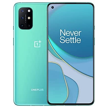 OnePlus 8T 5G Unlocked Smartphone - 12GB RAM 256GB Storage - Aquamarine Green - Fast Charging & 120Hz Display - Perfect for Gaming, Streaming & Productivity