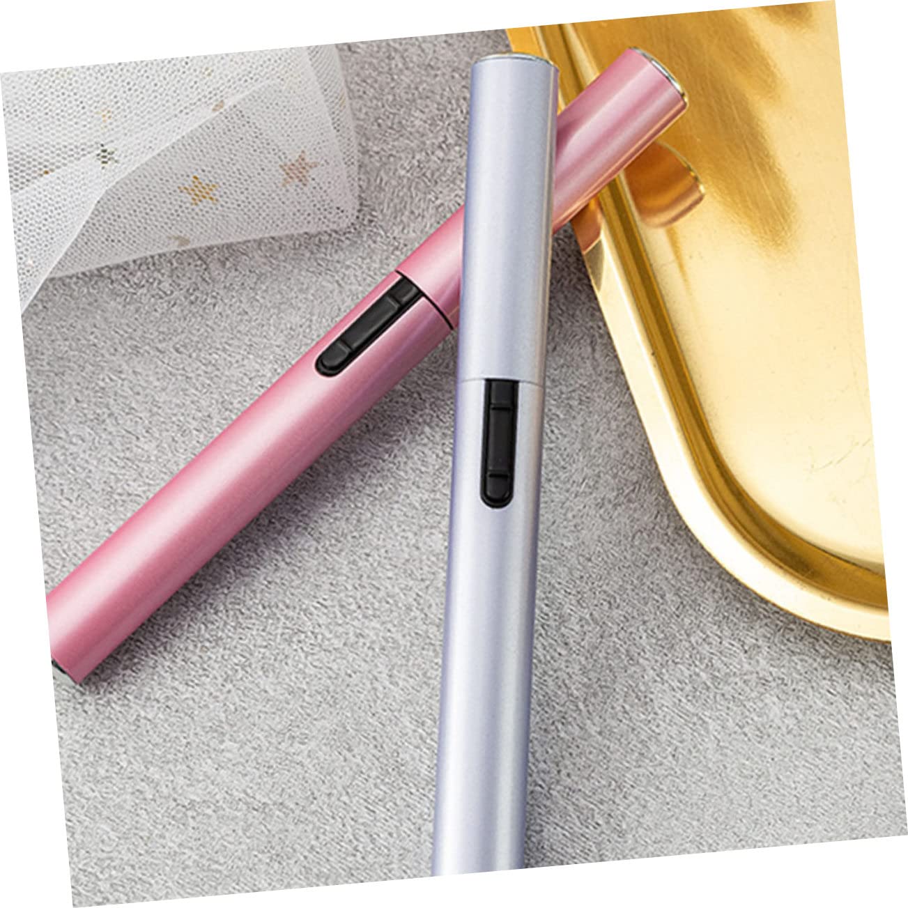 FOMIYES Battery-Powered Heated Eyelash Curler - Automatic Lash Lifting Brush with Travel-Friendly Compact Design - Perfect for Home Use, Travel & Professional Makeup Application