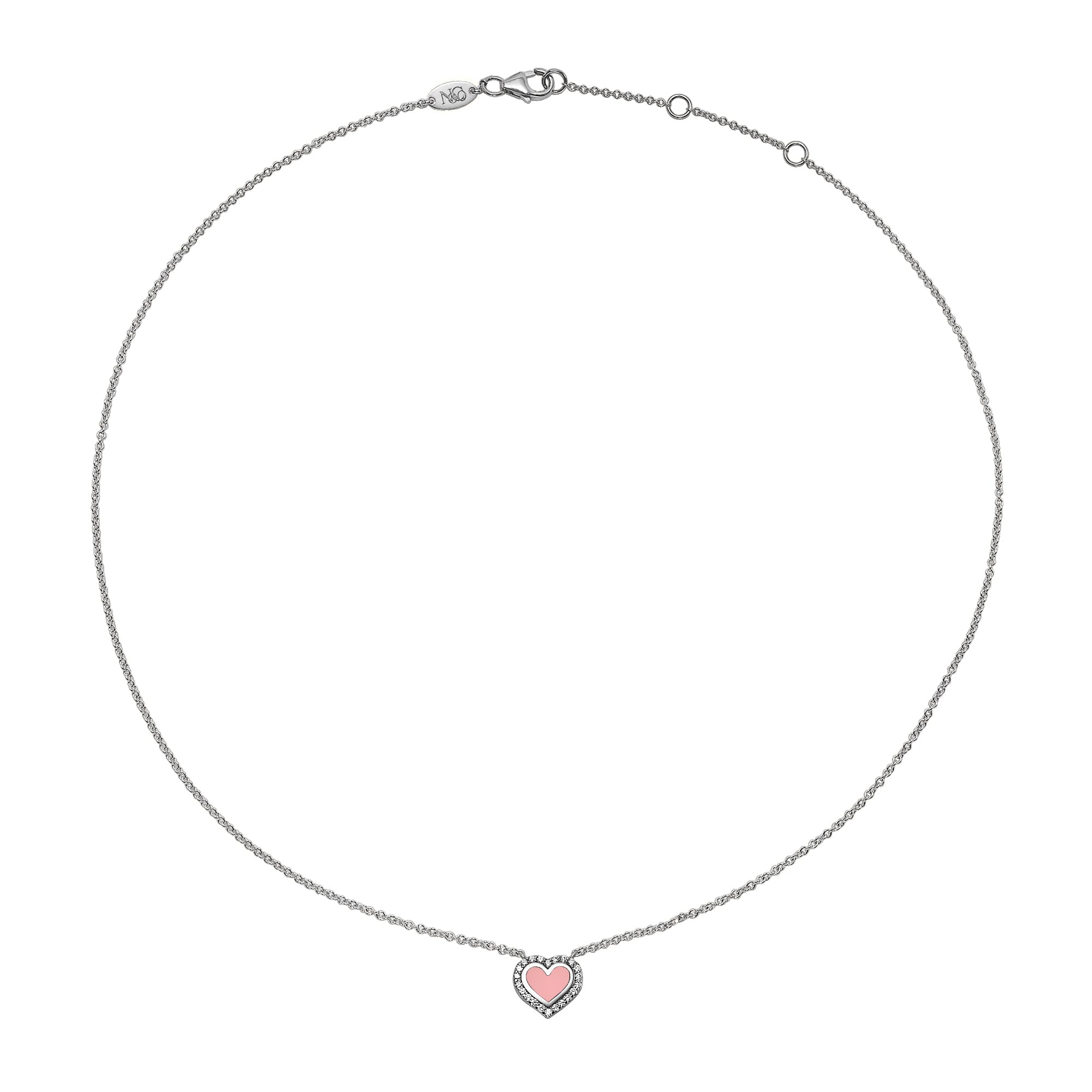 Heart Necklace for Women - Elegant 14K Gold Plated Love Pendant with 18