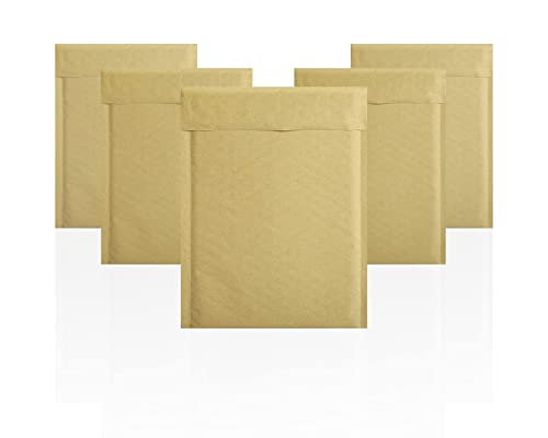 Amiff 200-Pack Brown Kraft Bubble Mailers 10.5