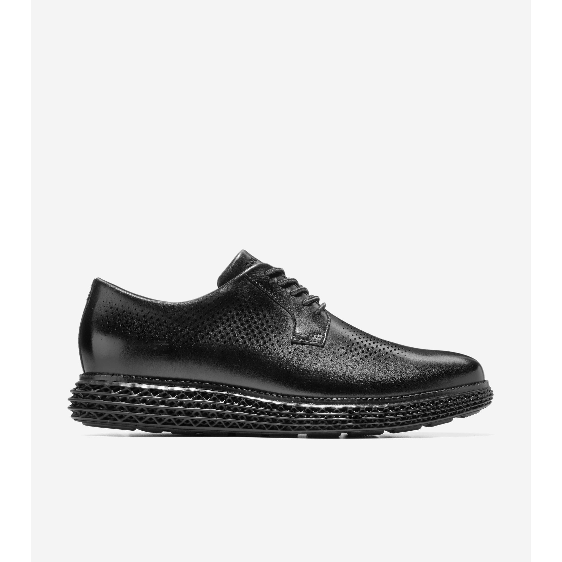 Cole Haan Men's OriginalGrand 2.0 Oxford Dress Shoes in Black - Premium Leather Business Casual & Formal Wear for Office, Wedding & Special Occasions