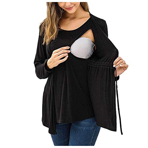 **Maternity Activewear Clothes - Comfortable Nursing Blouse for Pregnant Women | Breastfeeding & Summer Wear | Perfect for Yoga, Workouts & Daily Use**