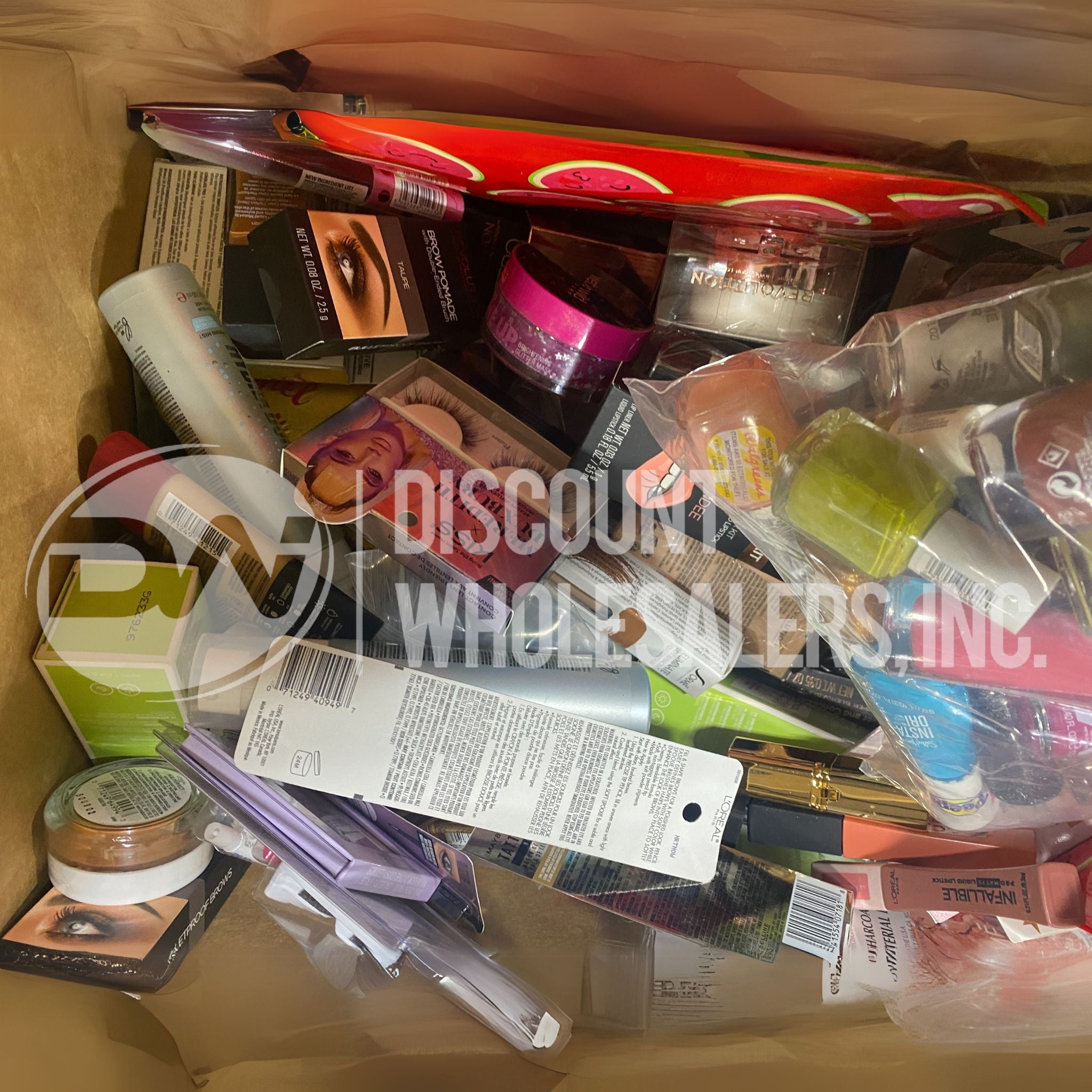 Wholesale Cosmetic DWI Mix - 250 Pcs Box | Professional Makeup Blending & Contouring Kit for Salons & Makeup Artists