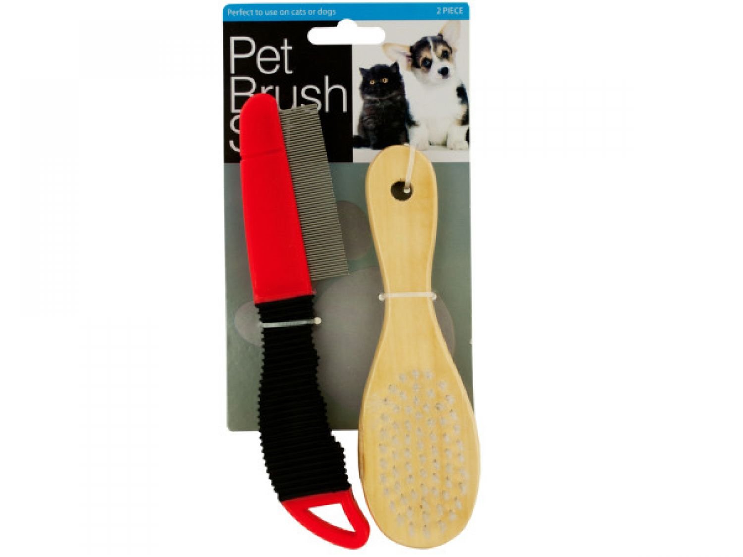 Premium Pet Brush & Comb Set - 8-Piece Grooming Kit for Dogs & Cats | Gentle Deshedding, Detangling & Massaging | Perfect for Home Grooming & Professional Use