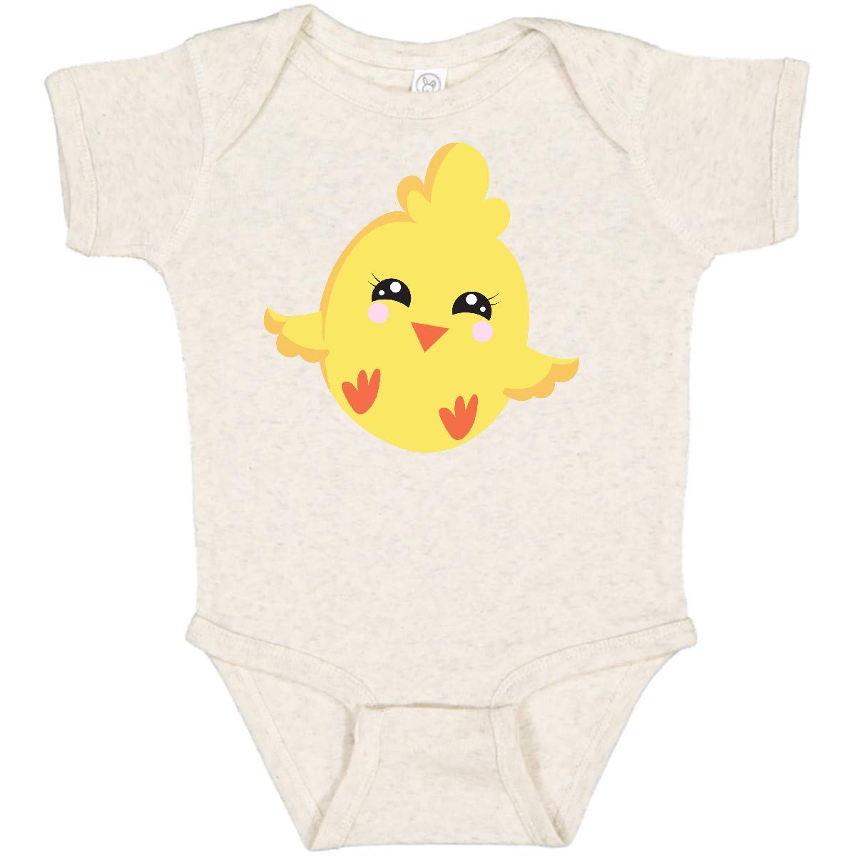 Inktastic Adorable Baby Chicken Bodysuit - Cute Chick Design for Infants & Toddlers - Perfect for Playtime, Nursery, and Family Photos
