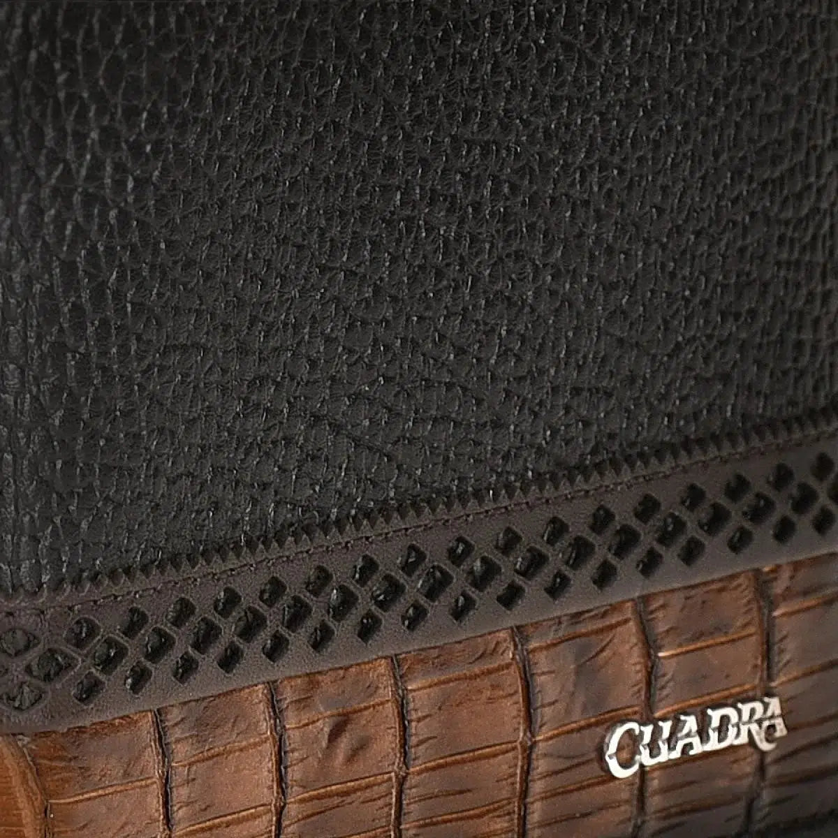 Premium Men's Exotic Maple & Niloticus Leather Bifold Wallet - BC012NL - Stylish & Durable for Everyday Use, Travel & Business