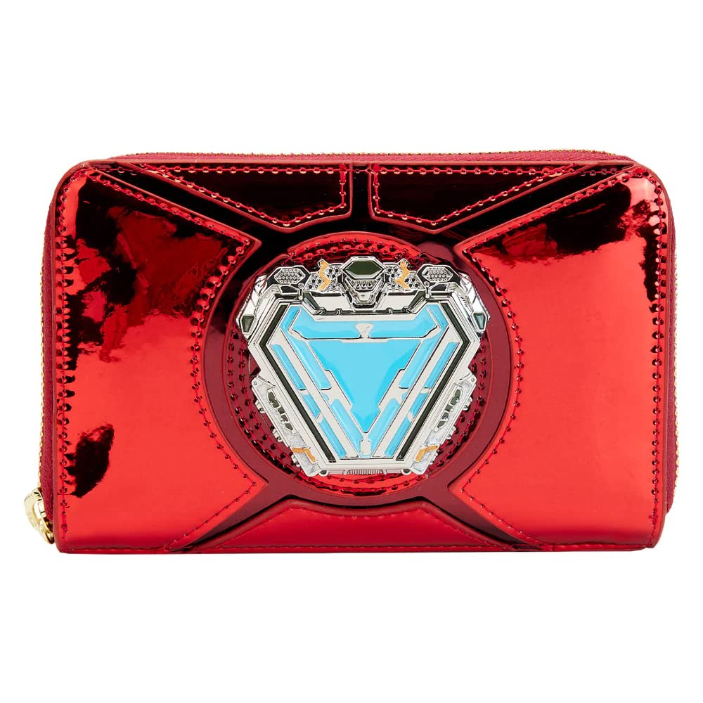 Loungefly Marvel Iron Man 15th Anniversary Cosplay Wallet - Stylish Superhero Themed Wallet for Collectors & Fans | Perfect for Conventions, Cosplay & Everyday Use