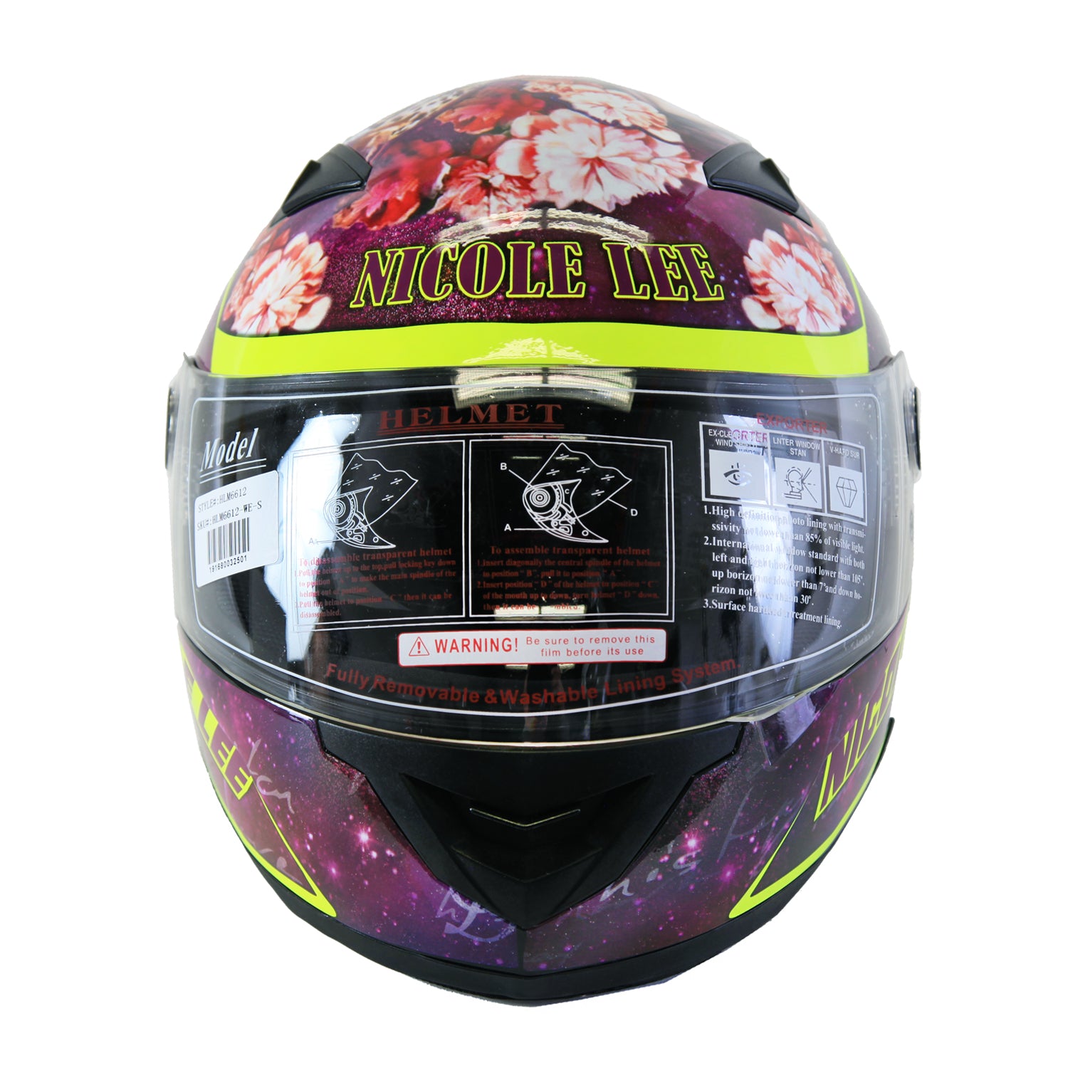 Best Full Face Helmet for Motorcycle & ATV Riding - DOT & ECE Certified for Safety - Lightweight & Comfortable for Long Rides - Perfect for Street Biking, Motocross & Off-Road Adventures