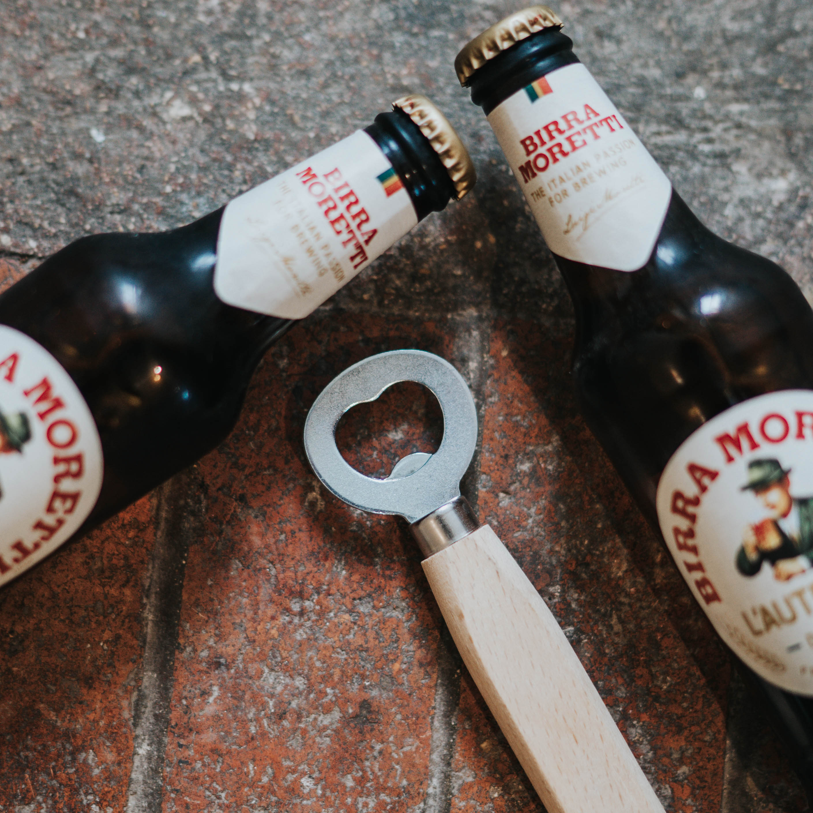 Premium Wooden Bottle Opener - Rustic & Eco-Friendly Beer & Wine Opener for Home, Bar, Camping & Outdoor Parties