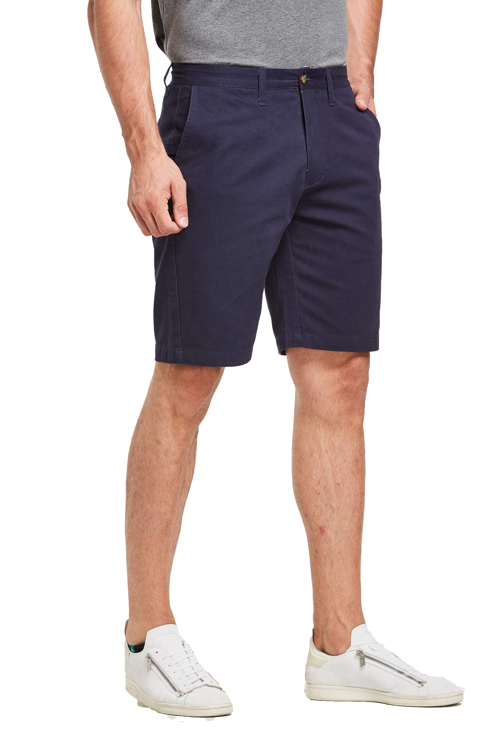 Tansozer Men's Casual Slim Fit Chino Shorts - Breathable Summer Shorts for Outdoor Activities, Beach, Gym & Travel