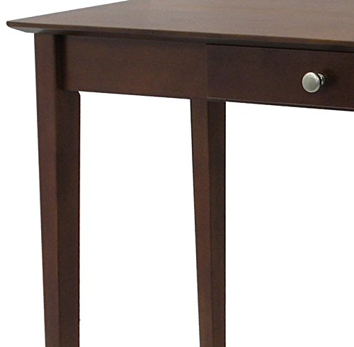 Winsome Rochester Antique Walnut Console Table - Entryway Sofa Table, Hallway Accent Table for Living Room, Bedroom & Office Decor