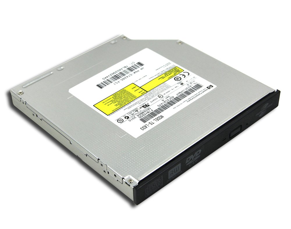 HP G6 G50 G60 G62 G70 G72 Laptop DVD Drive - 8X Lightscribe DL DVD±RW Burner with 24X CD-R Writer, 12.7mm SATA Slim Optical Drive Replacement for HP Laptops - Perfect for Data Backup, Media Burning & System Recovery