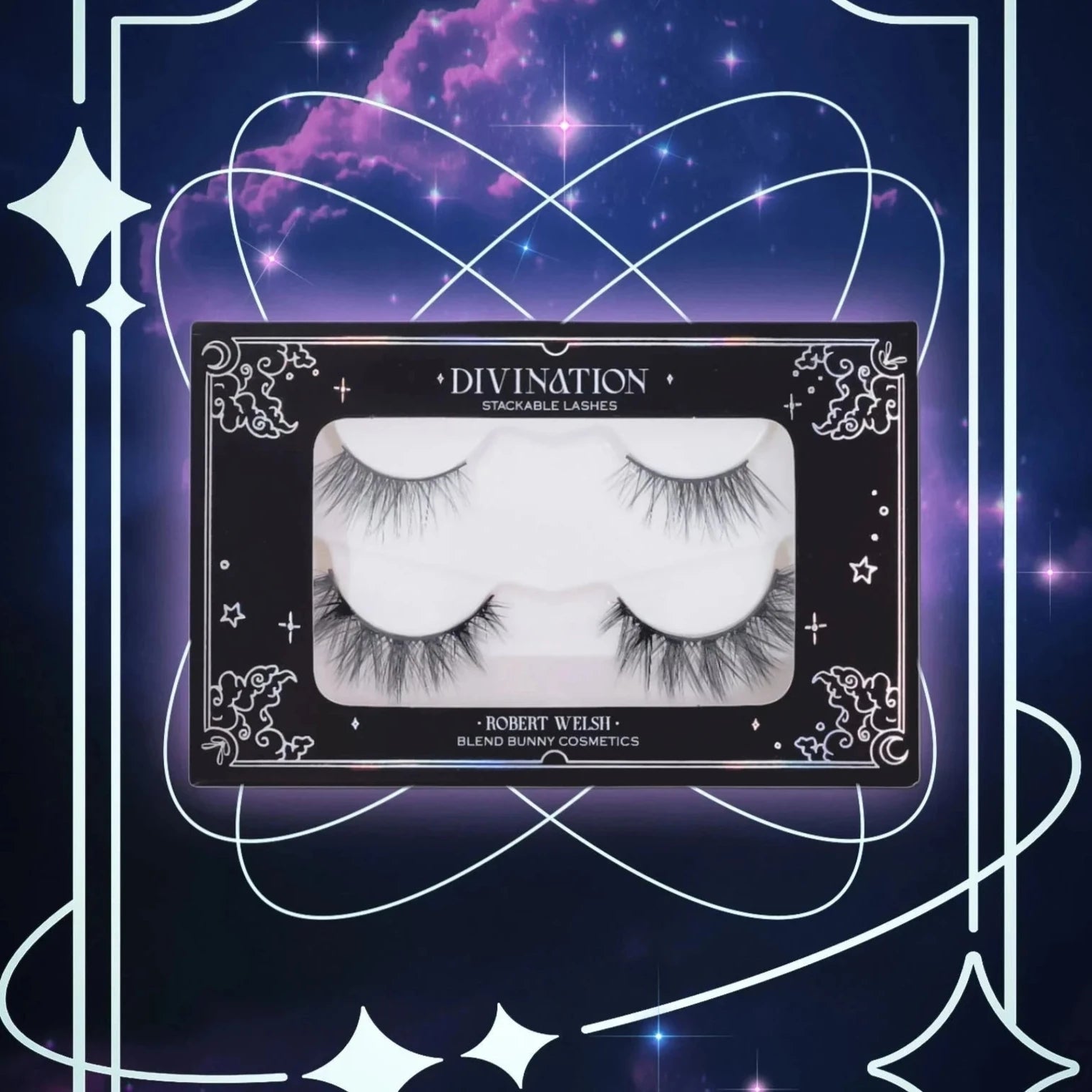 Stackable False Eyelashes for Divination & Cosplay - Dramatic Volume & Reusable Lashes for Halloween, Costume Parties & Themed Events