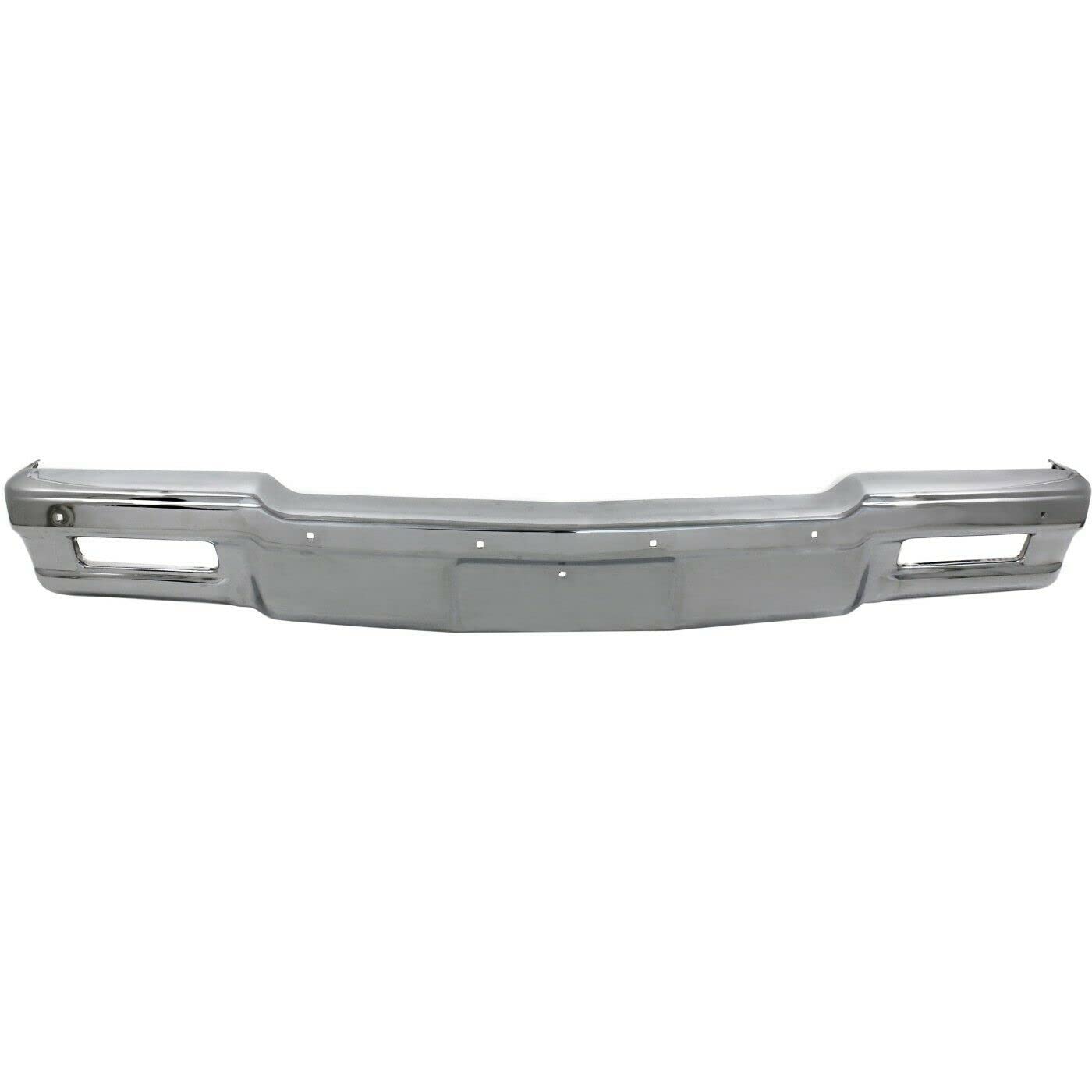 Steel Chrome Front Bumper for Car Replacement - Compatible with Part Numbers 14083891 & 9622013 | Durable Auto Body Upgrade for Trucks & SUVs